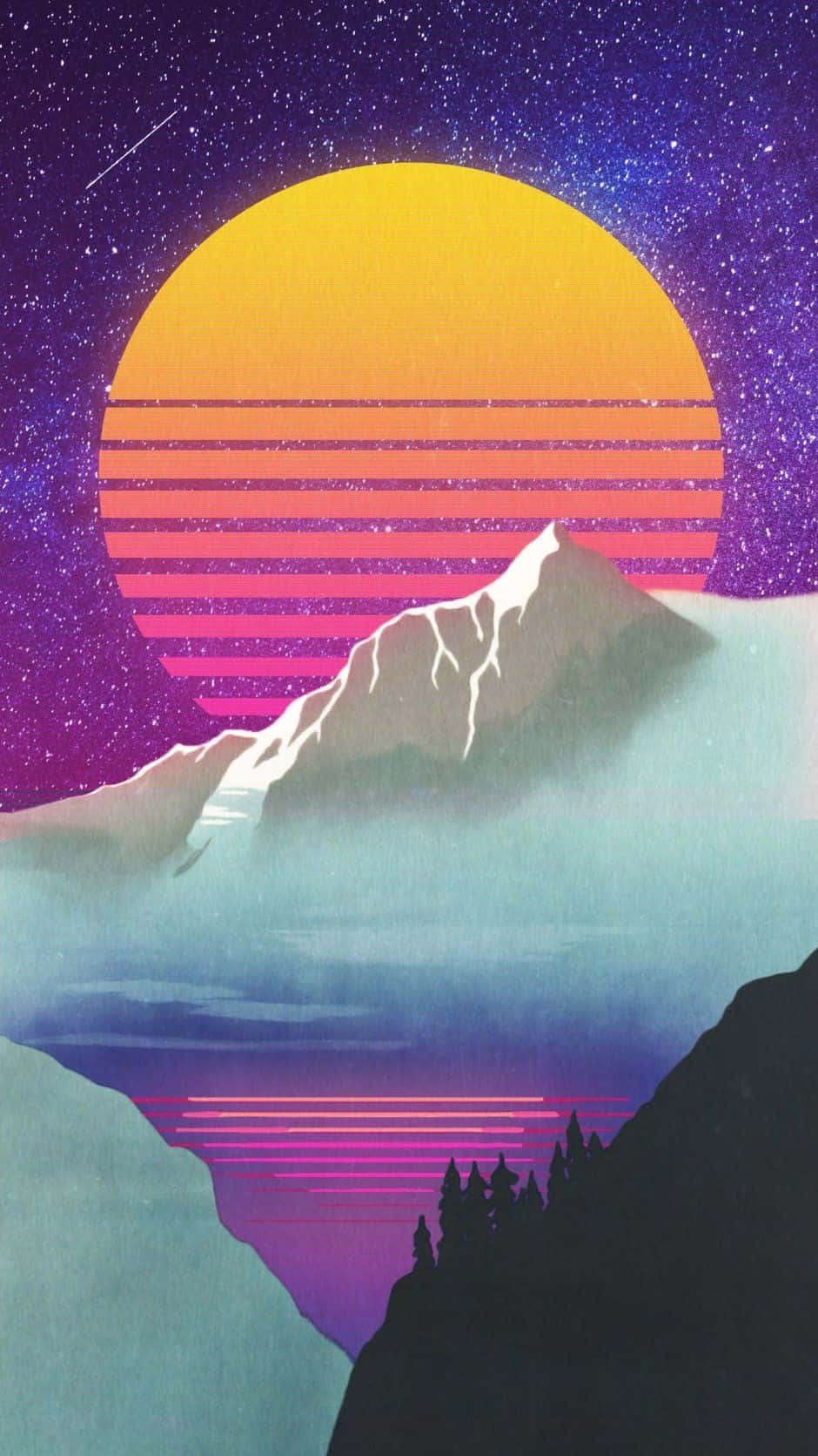 唯美手机壁纸：绚烂星云星系 壁纸