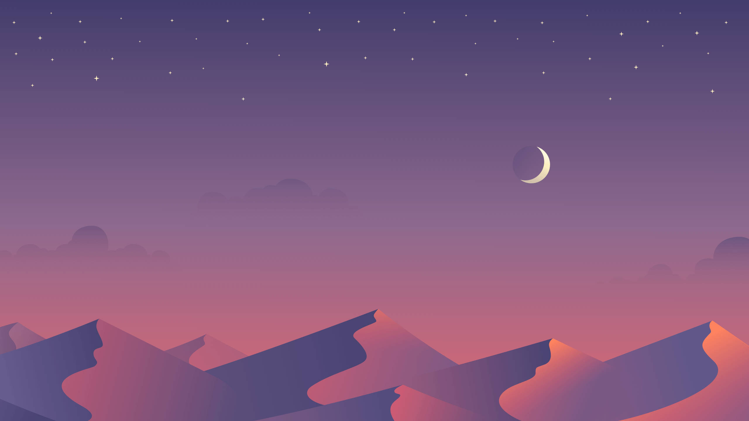 唯美桌面夜空 壁纸