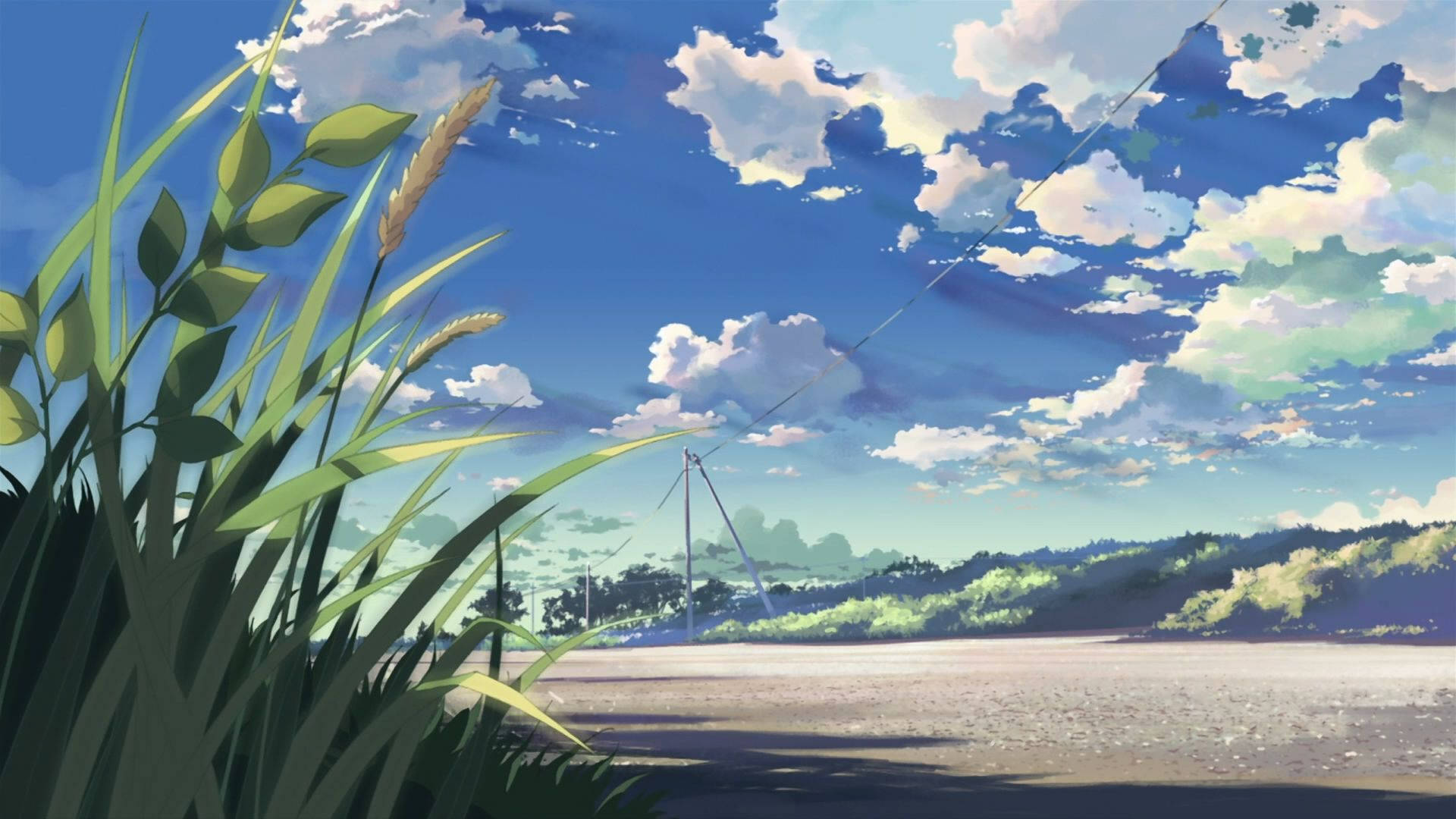 唯美艺术蓝天 壁纸
