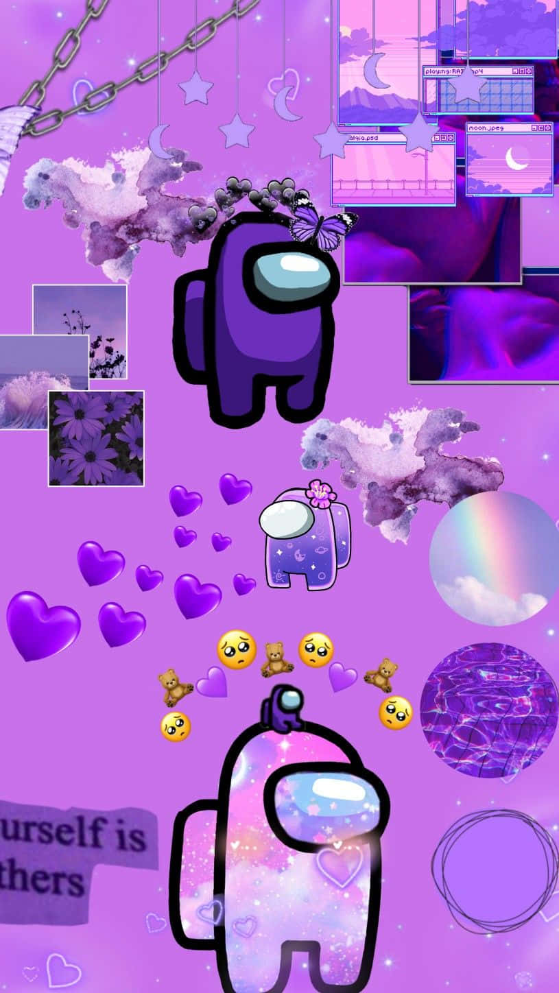 “在《Aesthetic Among US》中，团队协作至关重要！” 壁纸