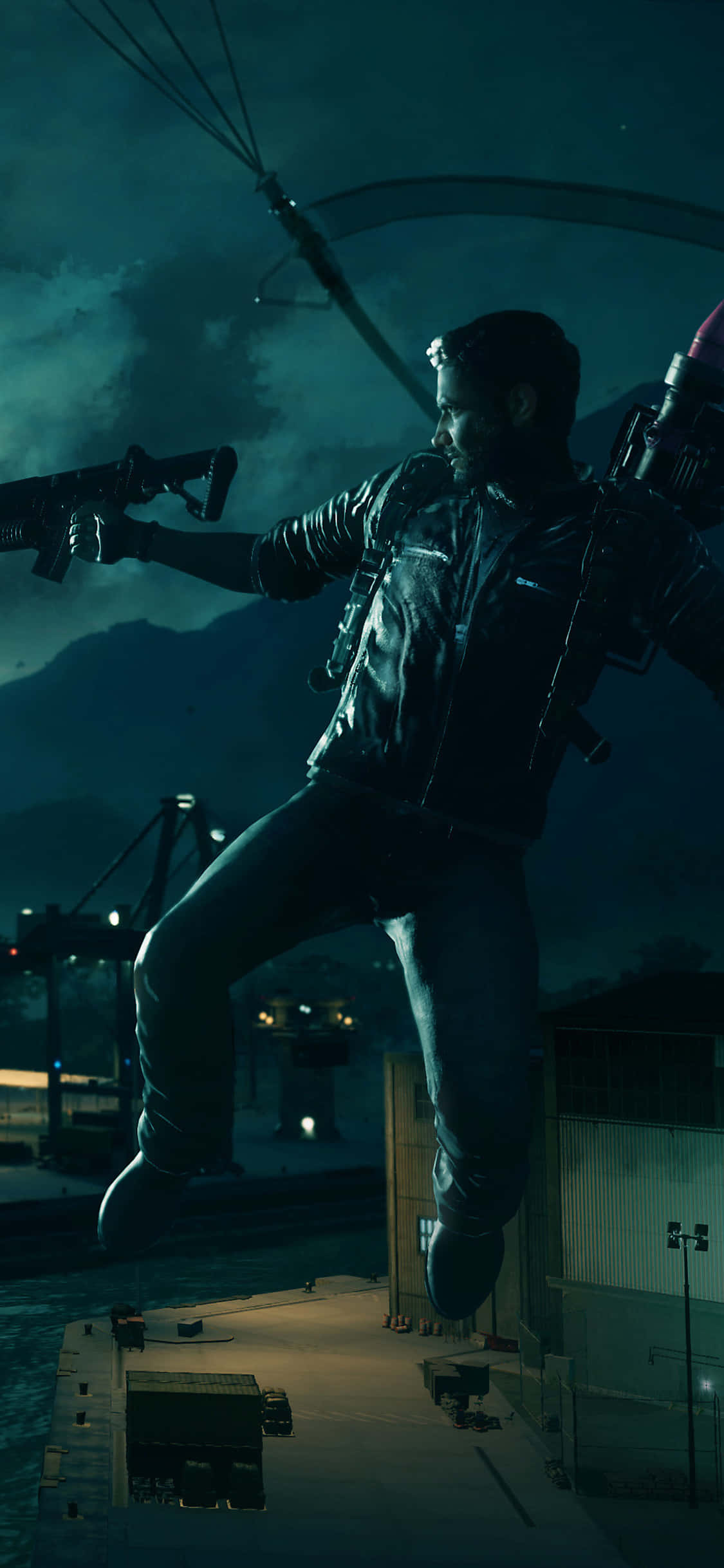 在 iPhone X 上探索《Just Cause 4》的爆炸世界 壁纸