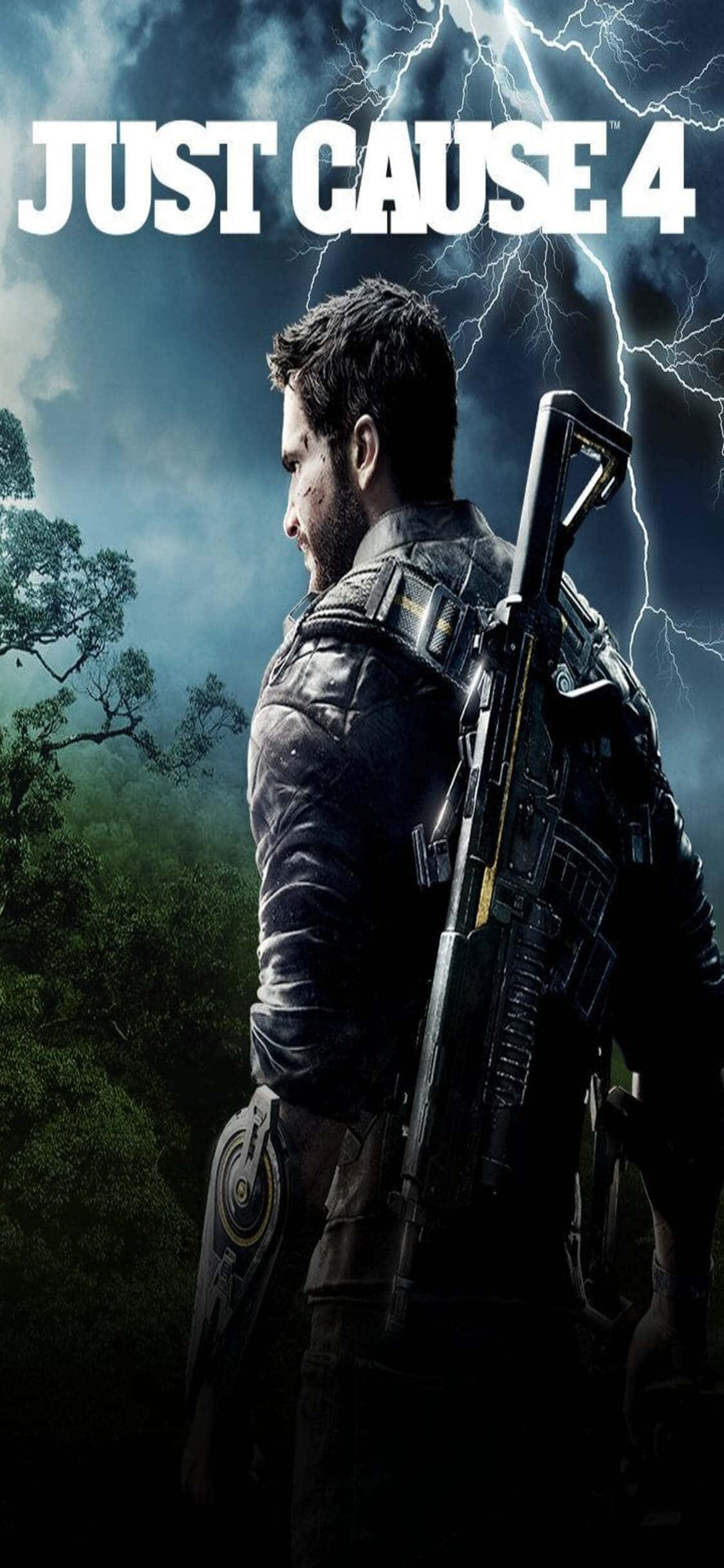 在 iPhone X 上以《Just Cause 4》成为终极混乱特工 壁纸