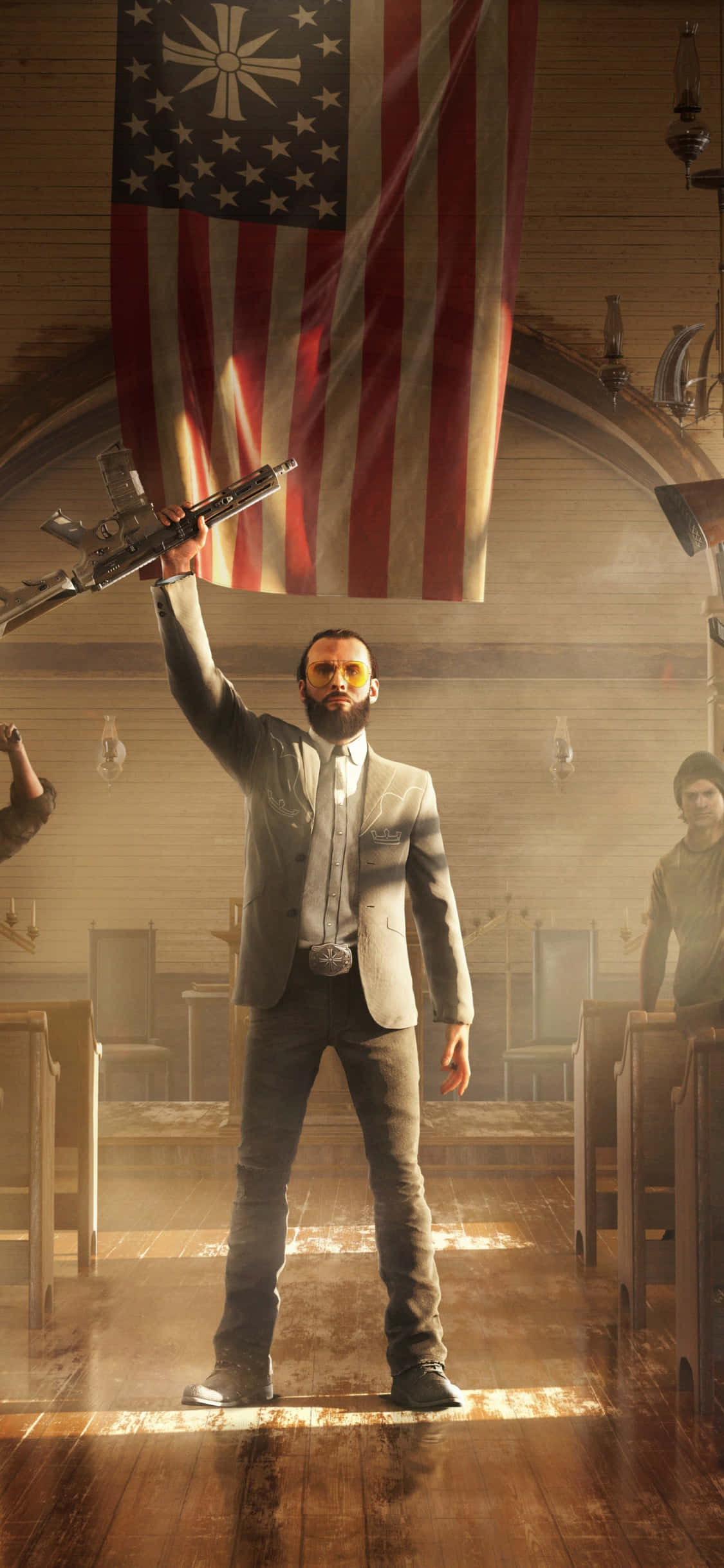 在iPhone Xs上探索《Far Cry 5》的荒野！ 壁纸