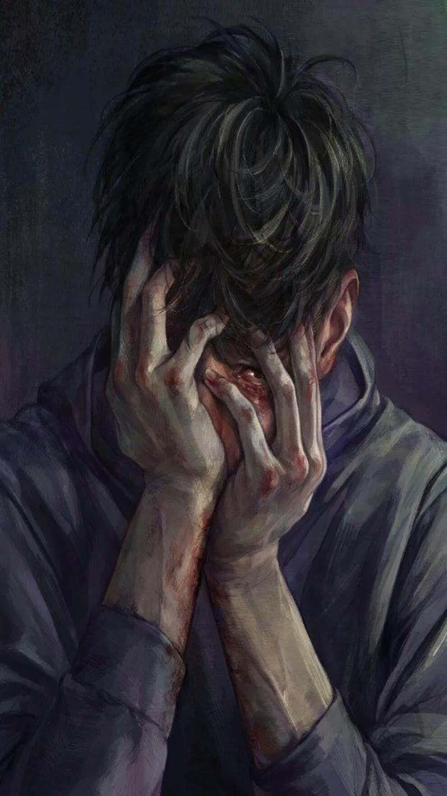 在悲伤时刻寻找慰藉 壁纸