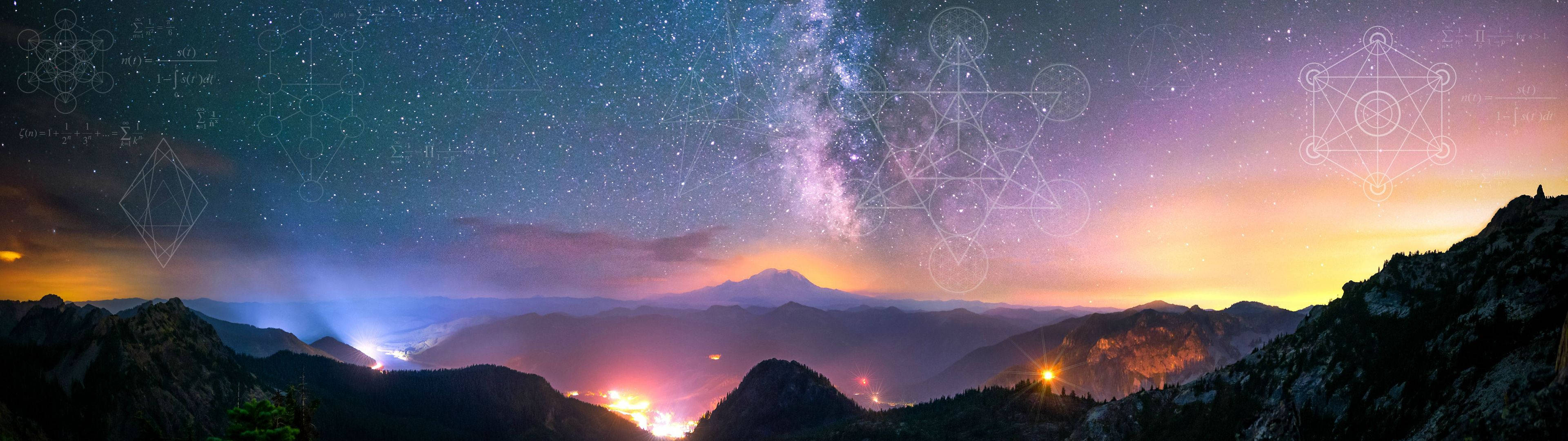 在数学之美中寻找宁静 壁纸