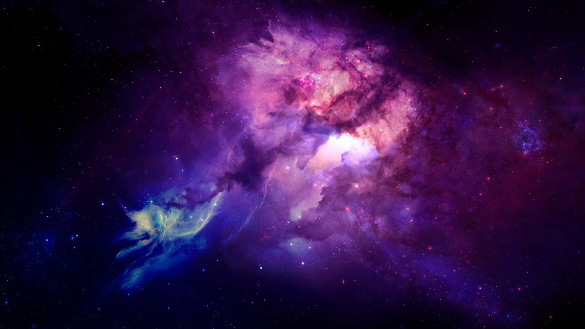 在深紫色美学中揭开夜色之美。 壁纸