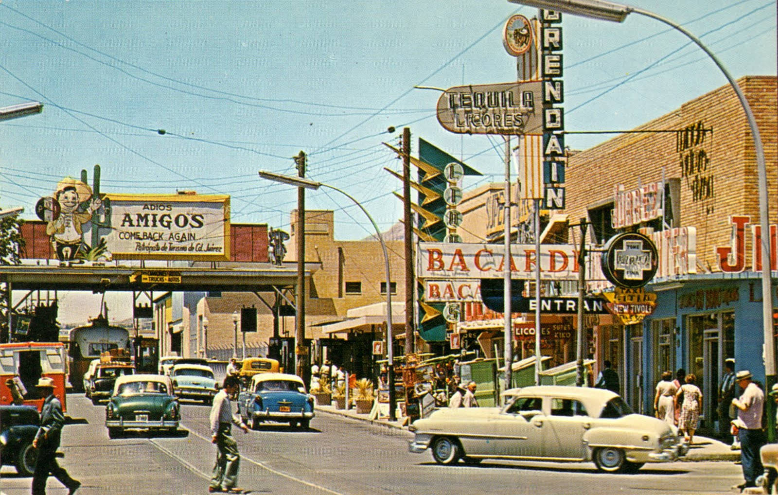 埃尔帕索市中心的活力生活 壁纸