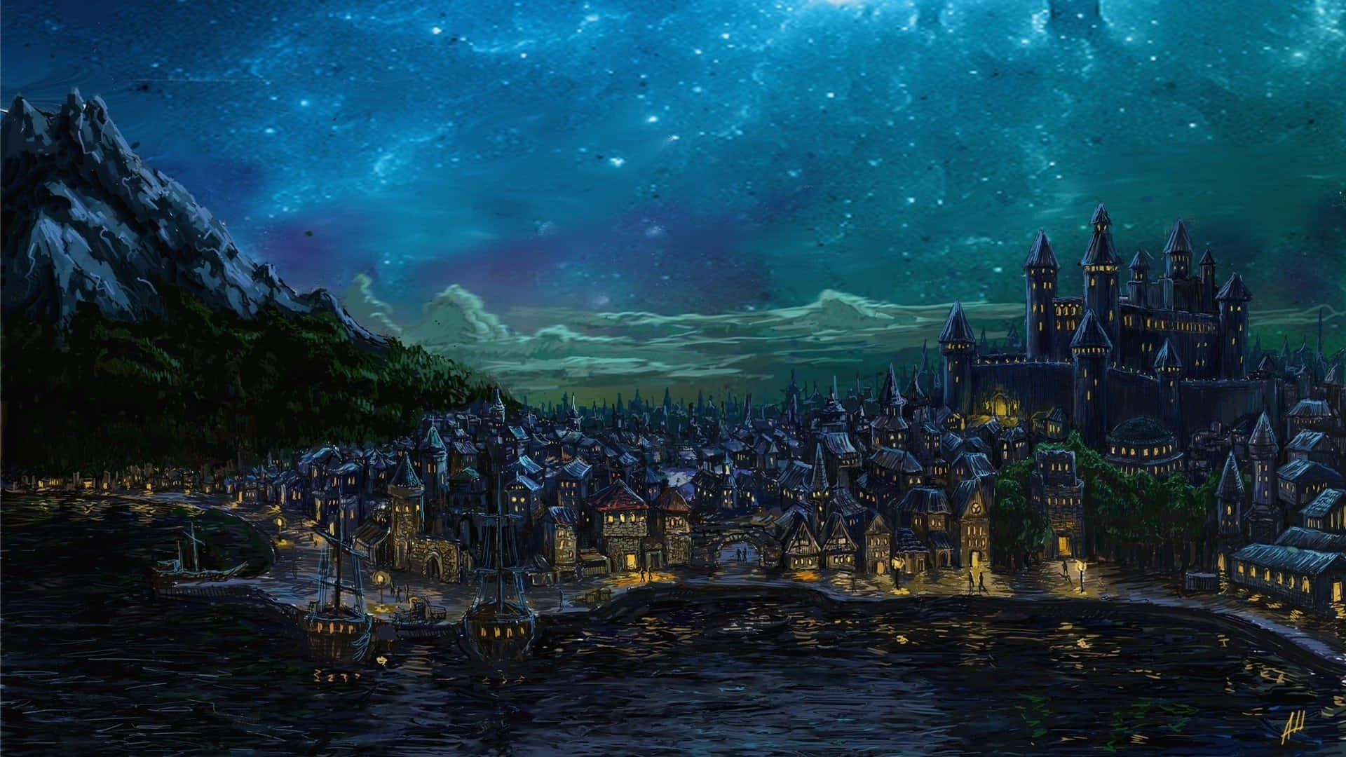 城市夜景 壁纸