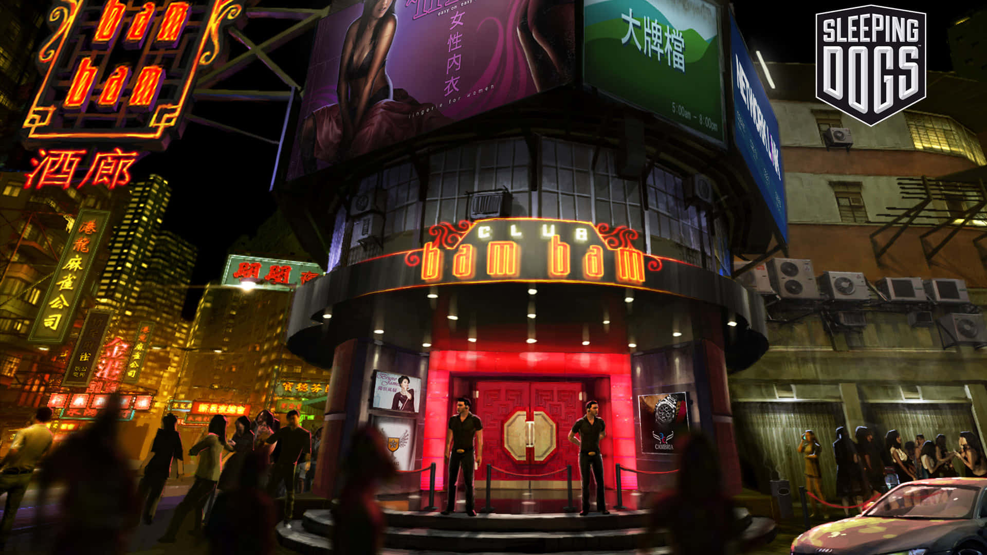 城市街景与建筑 壁纸
