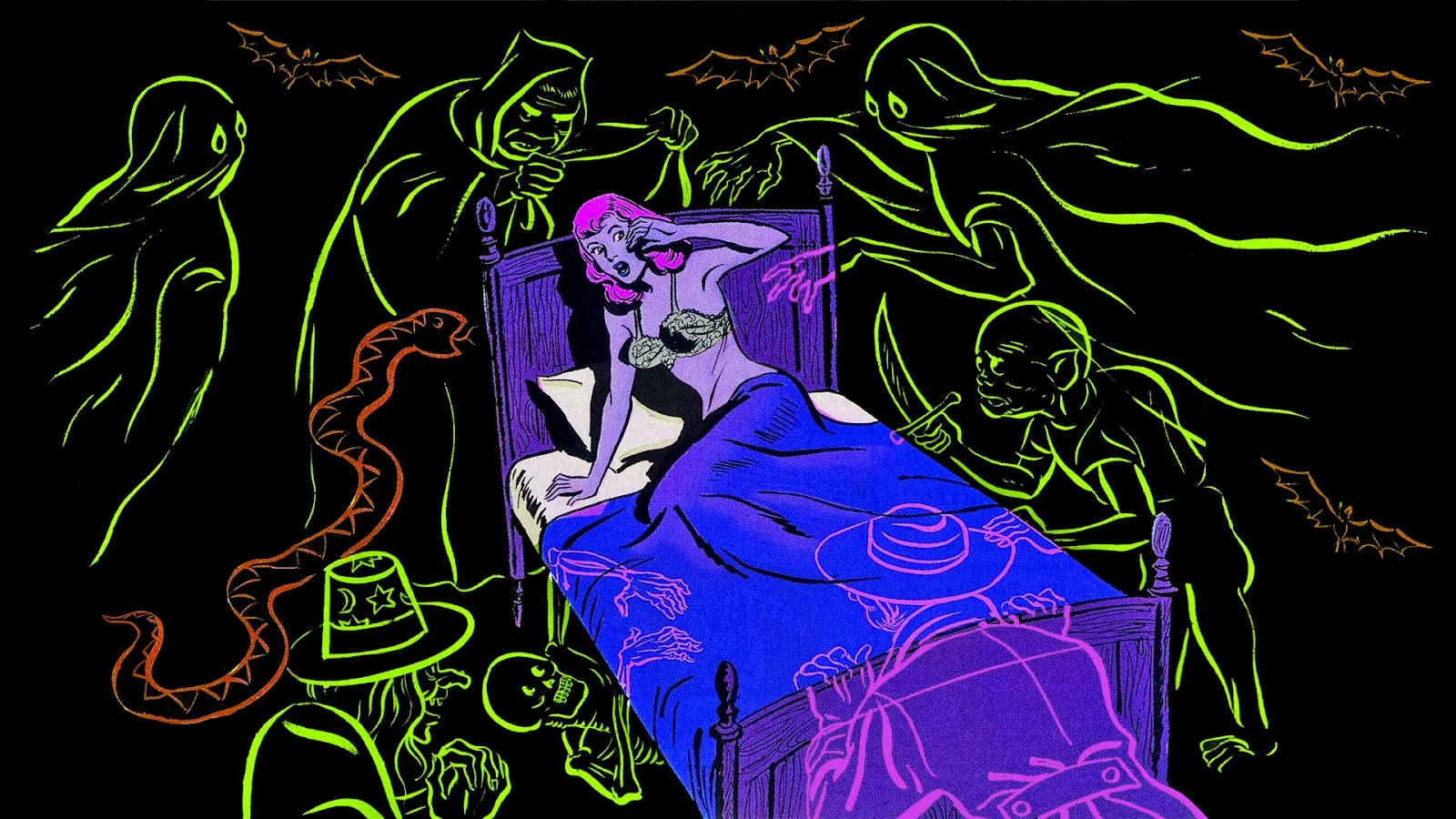 复古万圣夜惊魂 壁纸