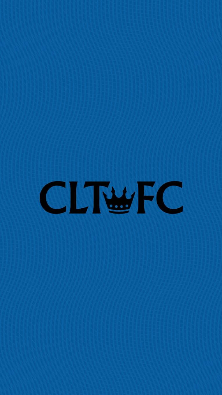夏洛特FC深蓝背景CLT FC标志 壁纸