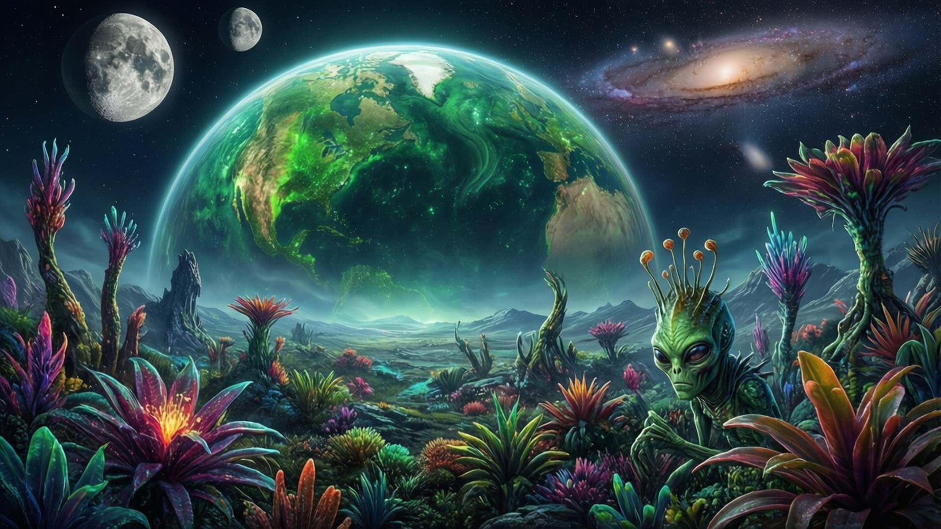 外星世界 壁纸