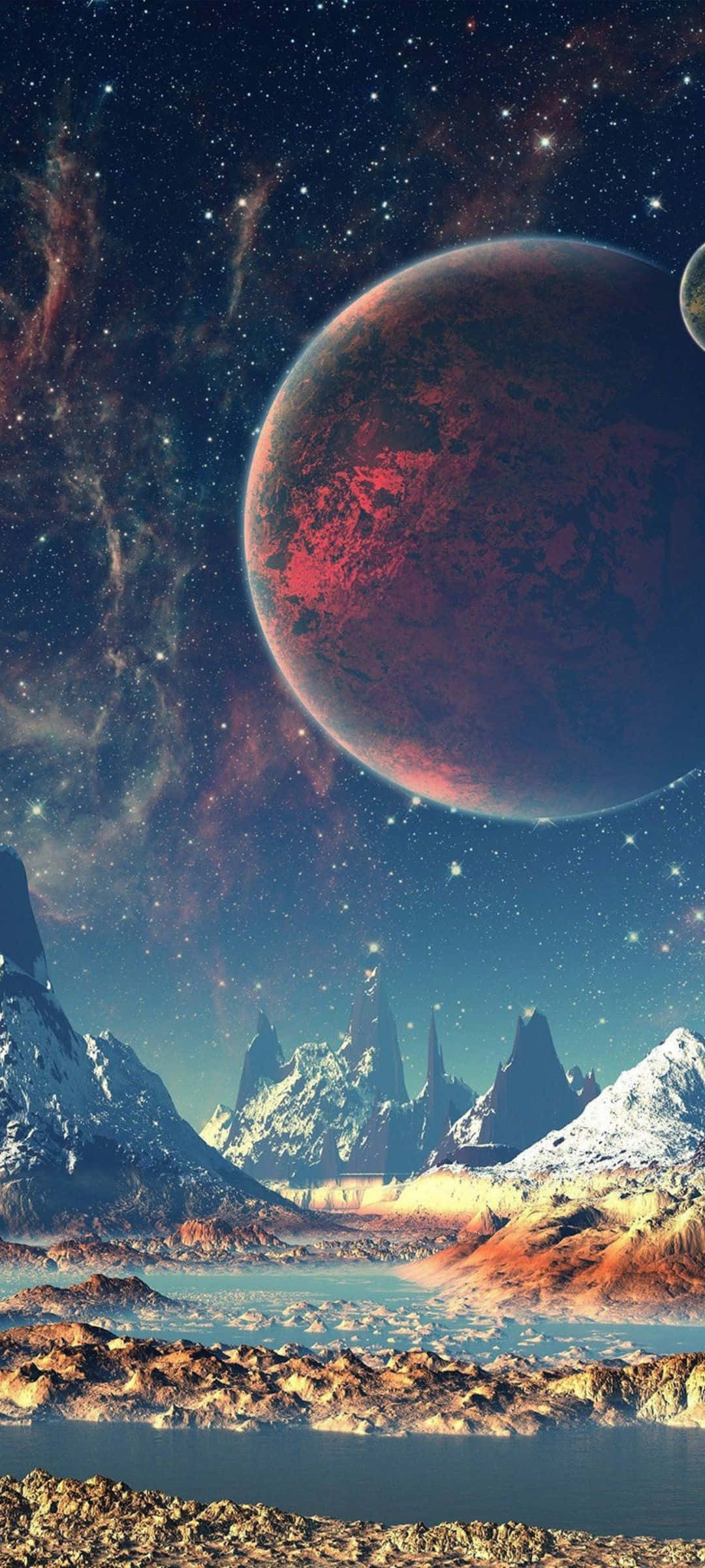 外星景观艺术作品 壁纸