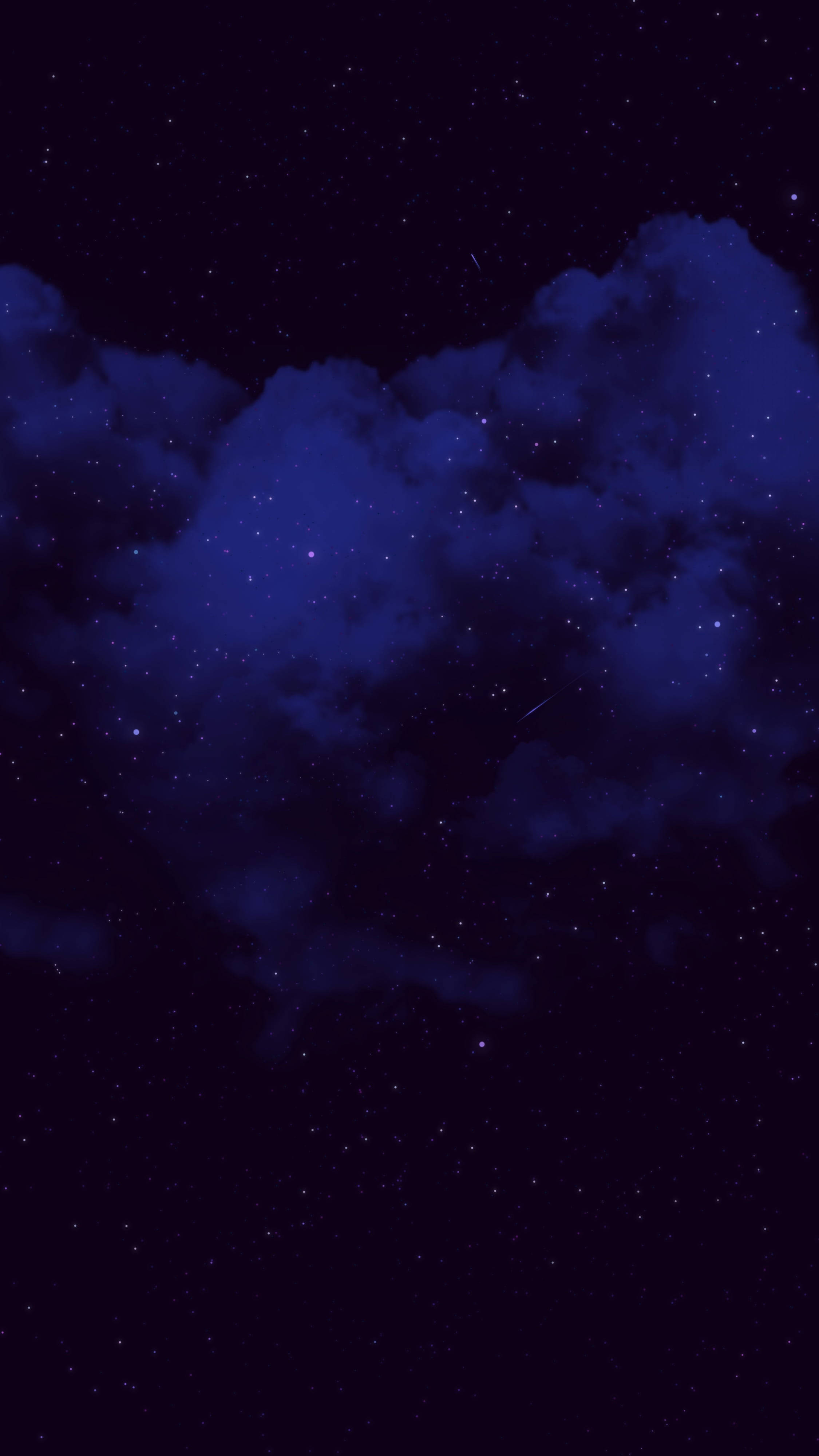 夜空美学深蓝高清 壁纸