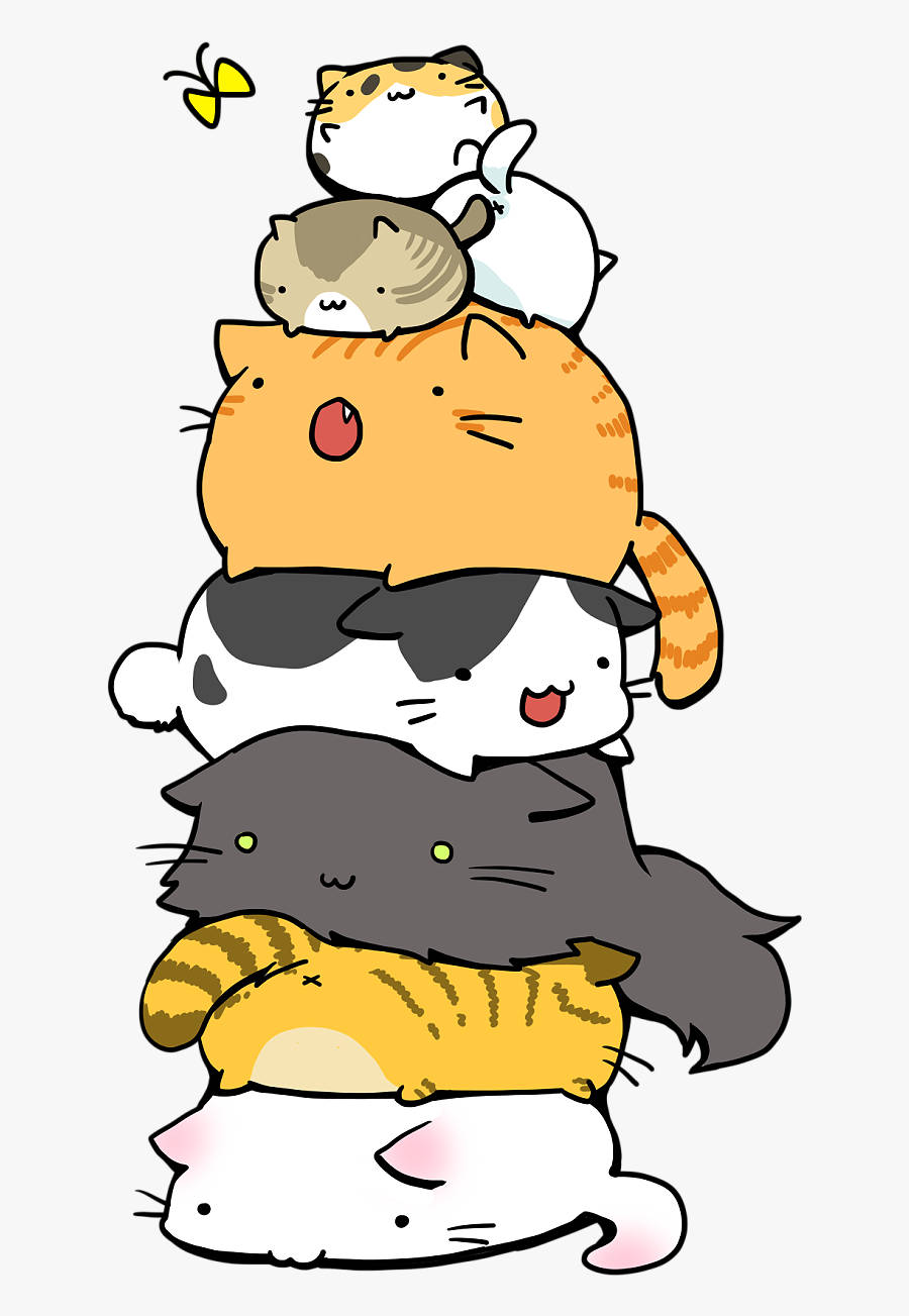 大小卡通猫咪 壁纸