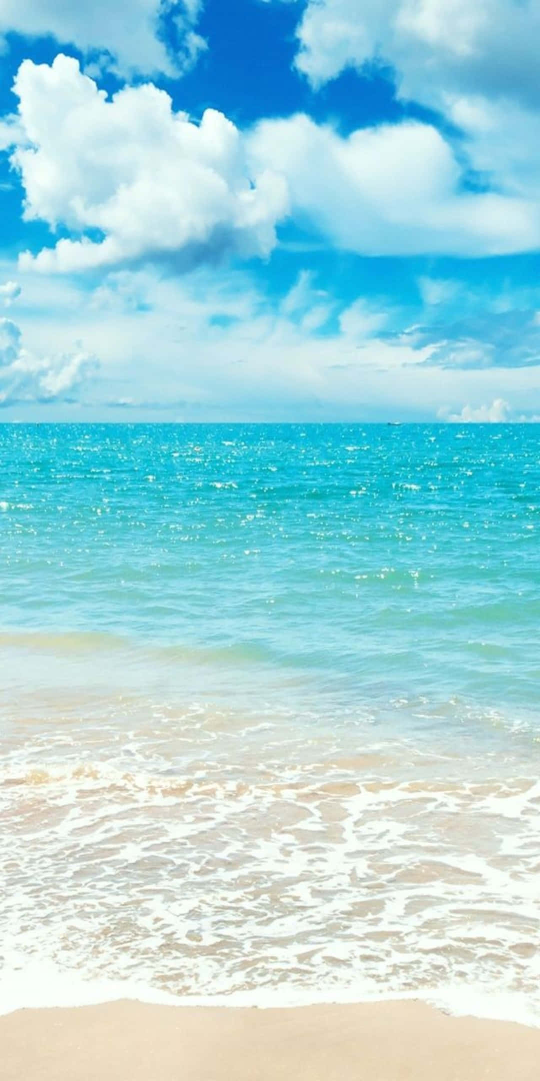 天空云朵Pixel 3夏日背景 壁纸