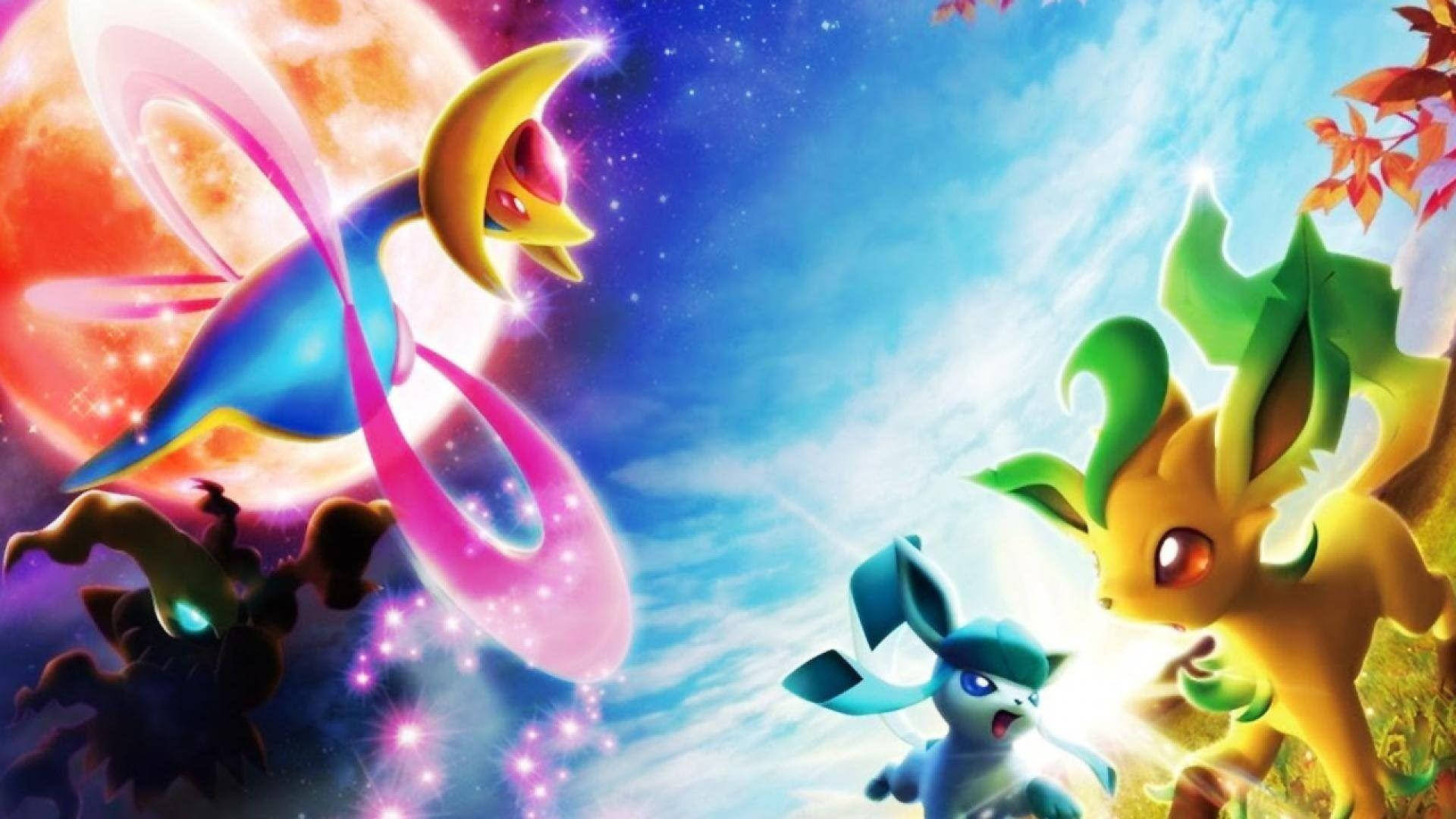 太空中的叶伊布 壁纸