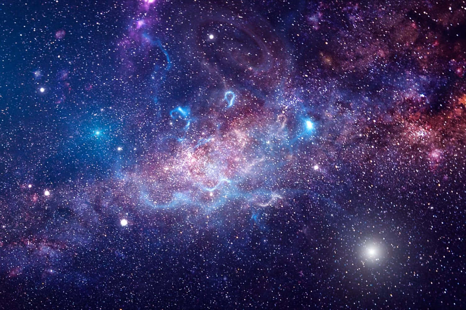 太空星域景观 壁纸