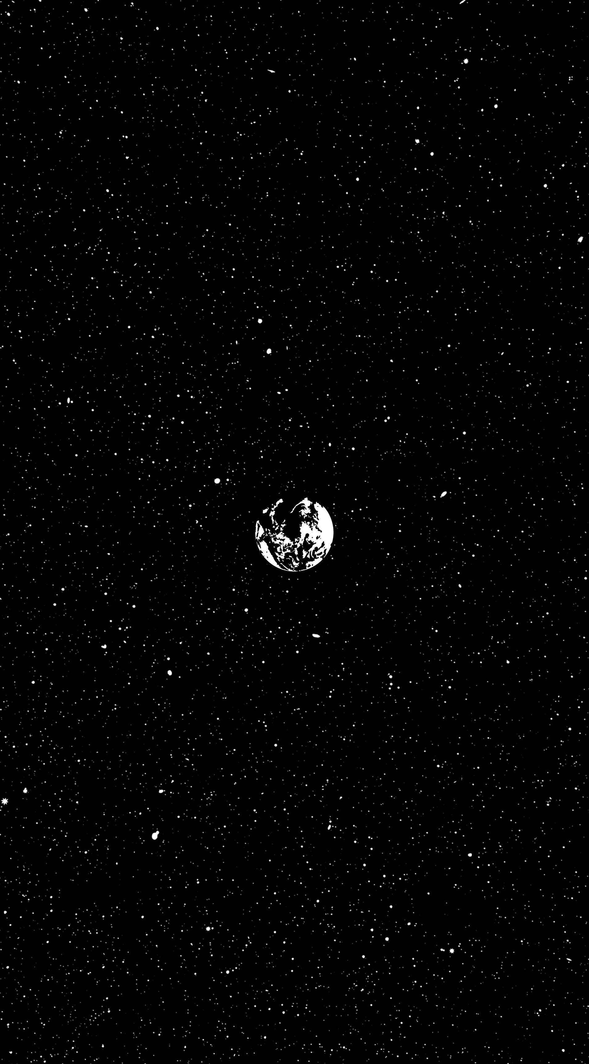 太空极简美学星球 壁纸