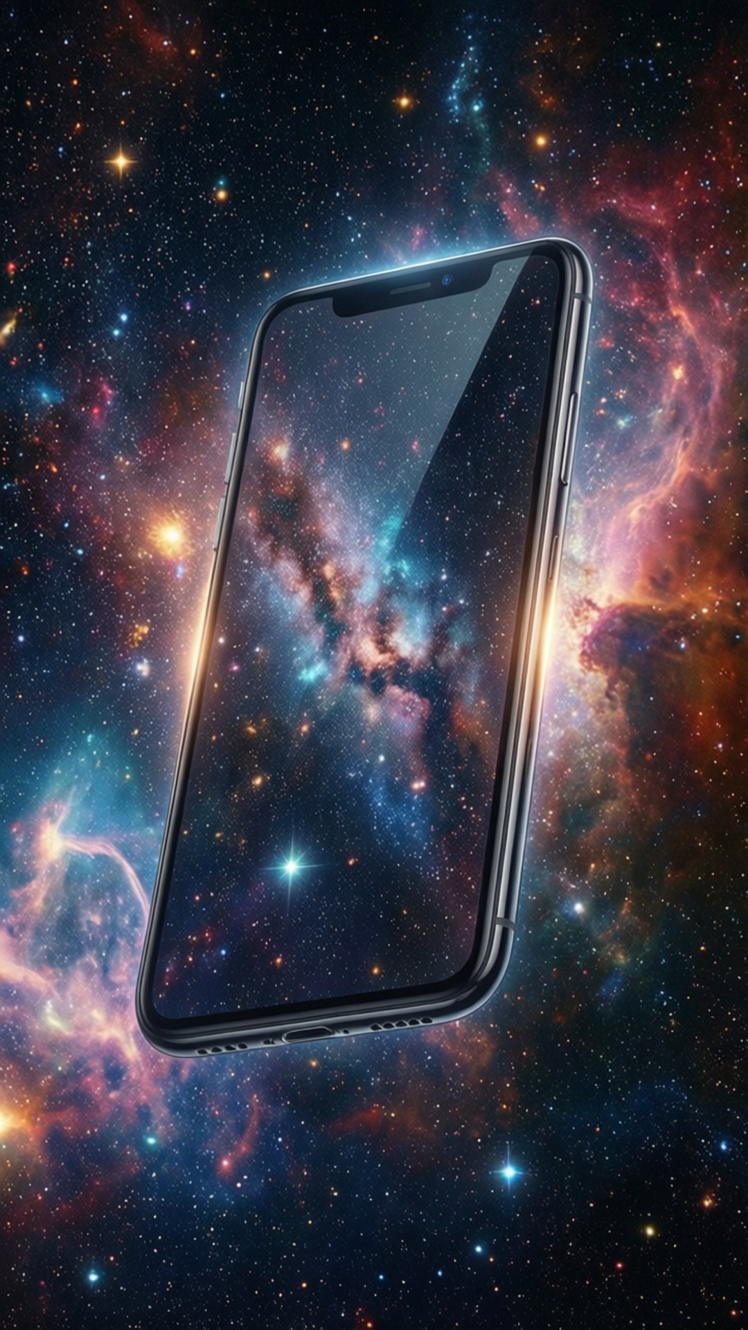 太空漂浮 iPhone XR 壁纸