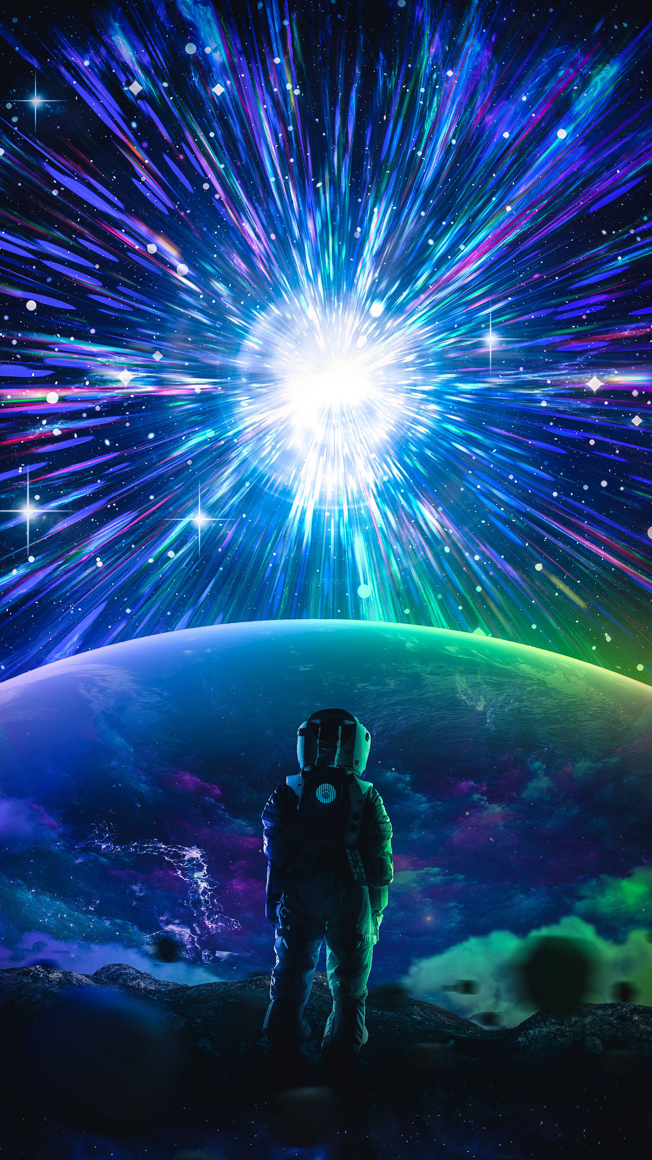 太空璀璨奇观 4K手机壁纸 壁纸