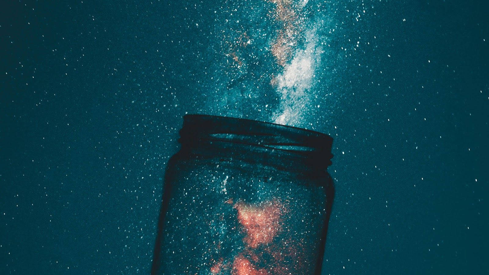太空美学罐子 壁纸