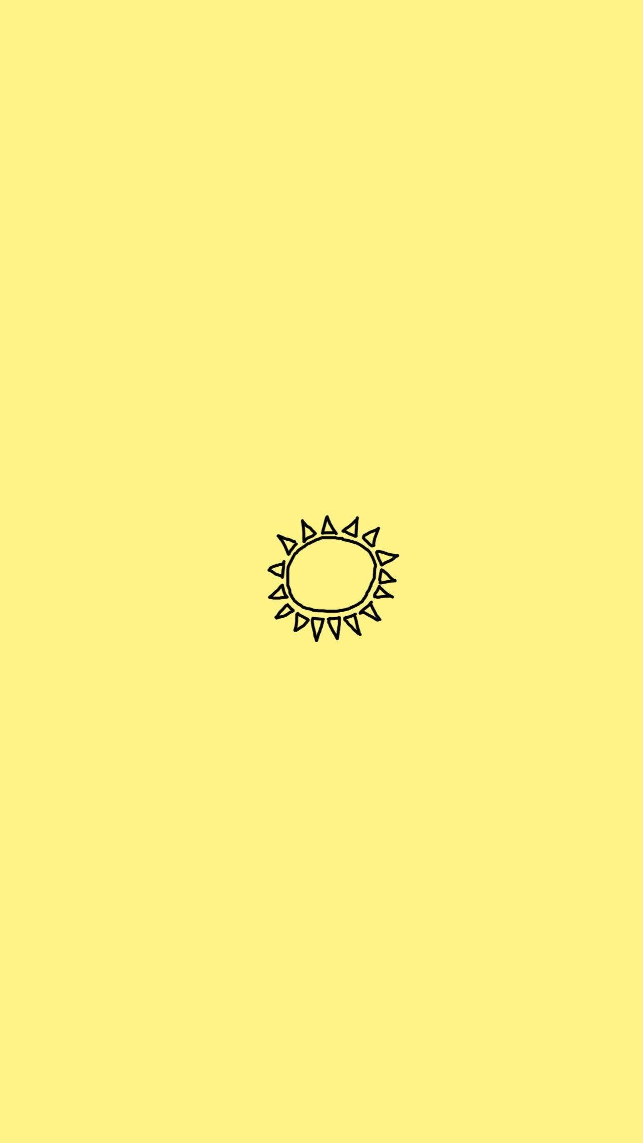 太阳艺术柔黄美学 壁纸