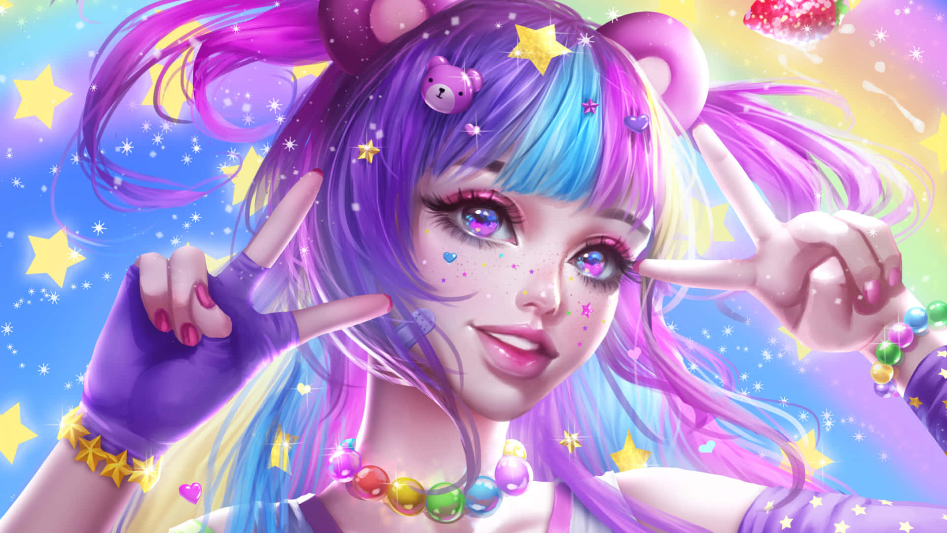 奇幻动漫背景 壁纸