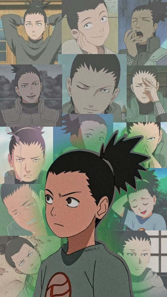 奈良鹿丸美学动画绘图 壁纸
