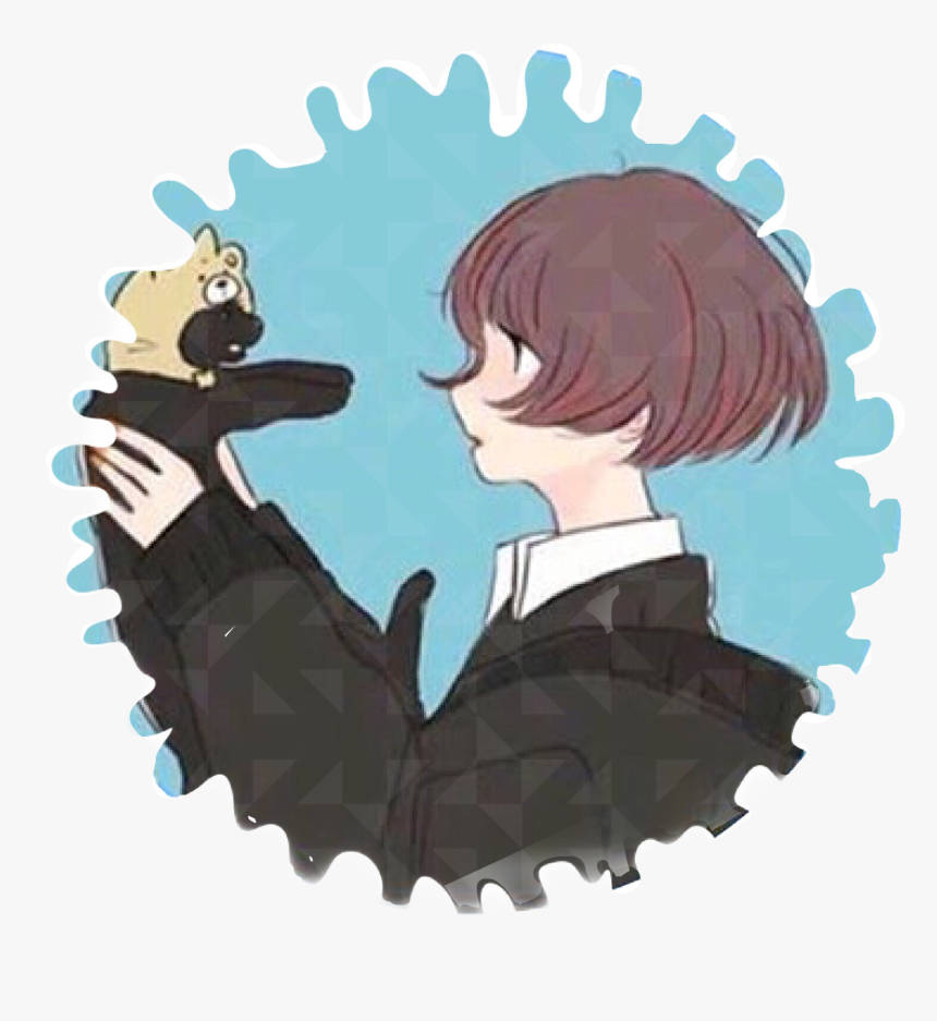 女孩与猫咪可爱头像 壁纸
