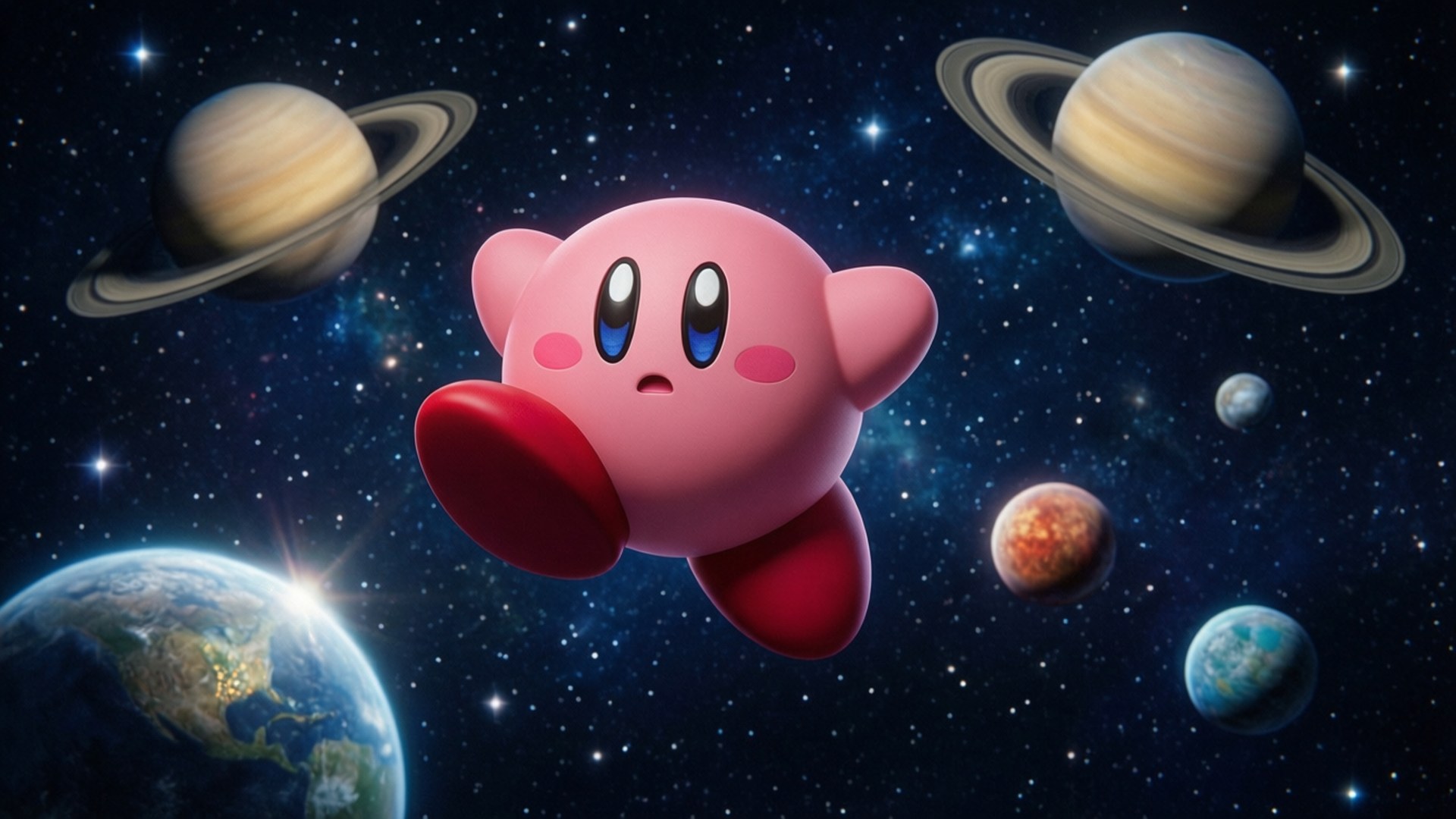 宇宙星之卡比 壁纸