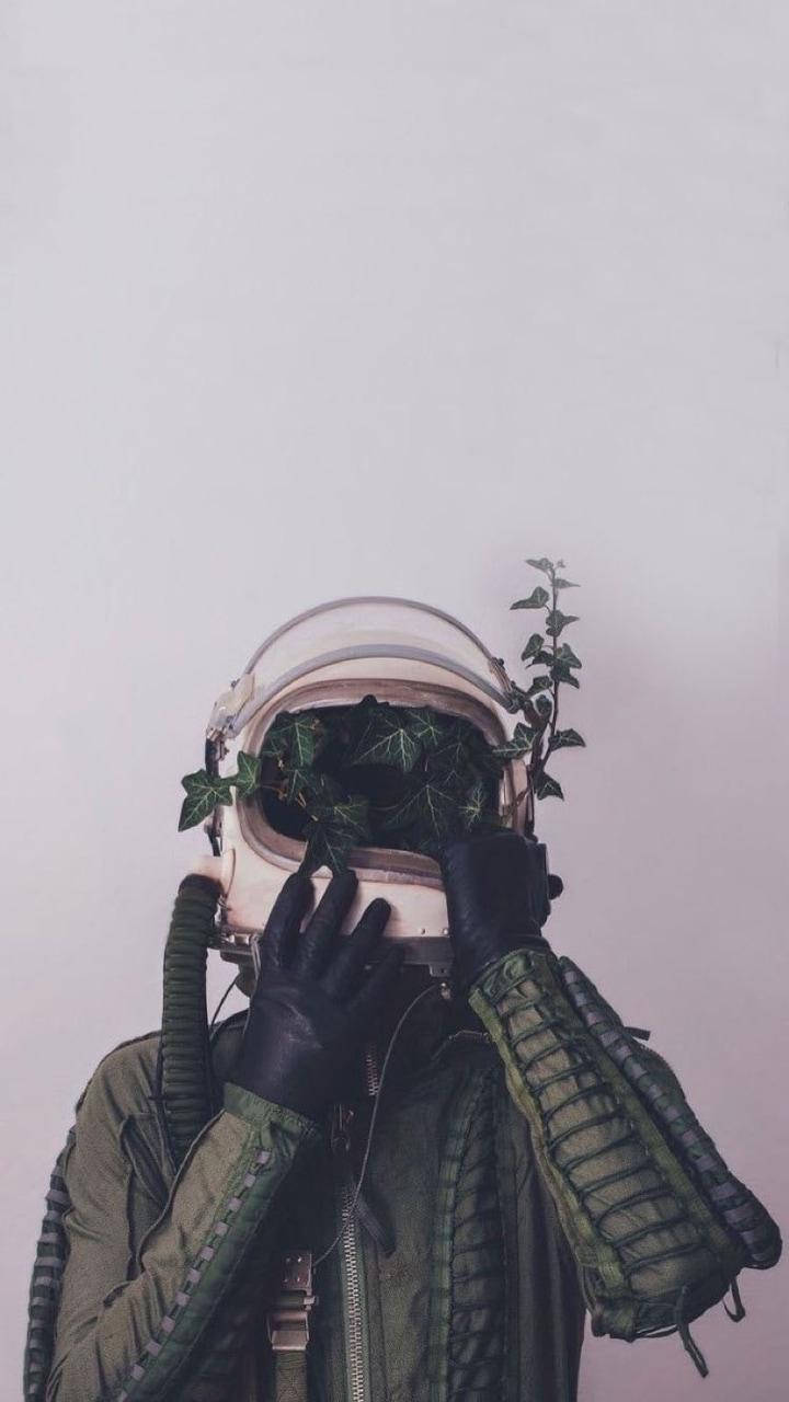 宇航员美学种植头盔 壁纸