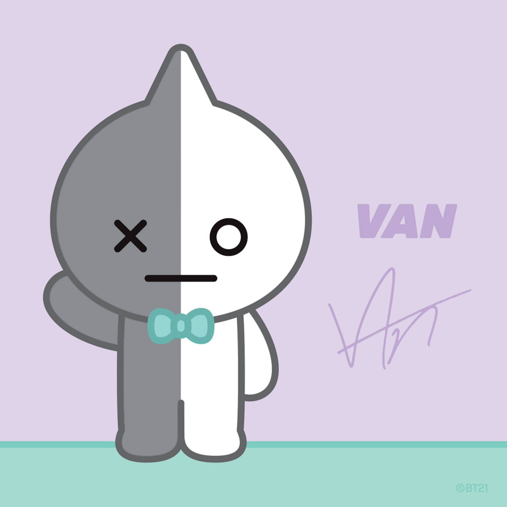守护者 Van BT21 壁纸