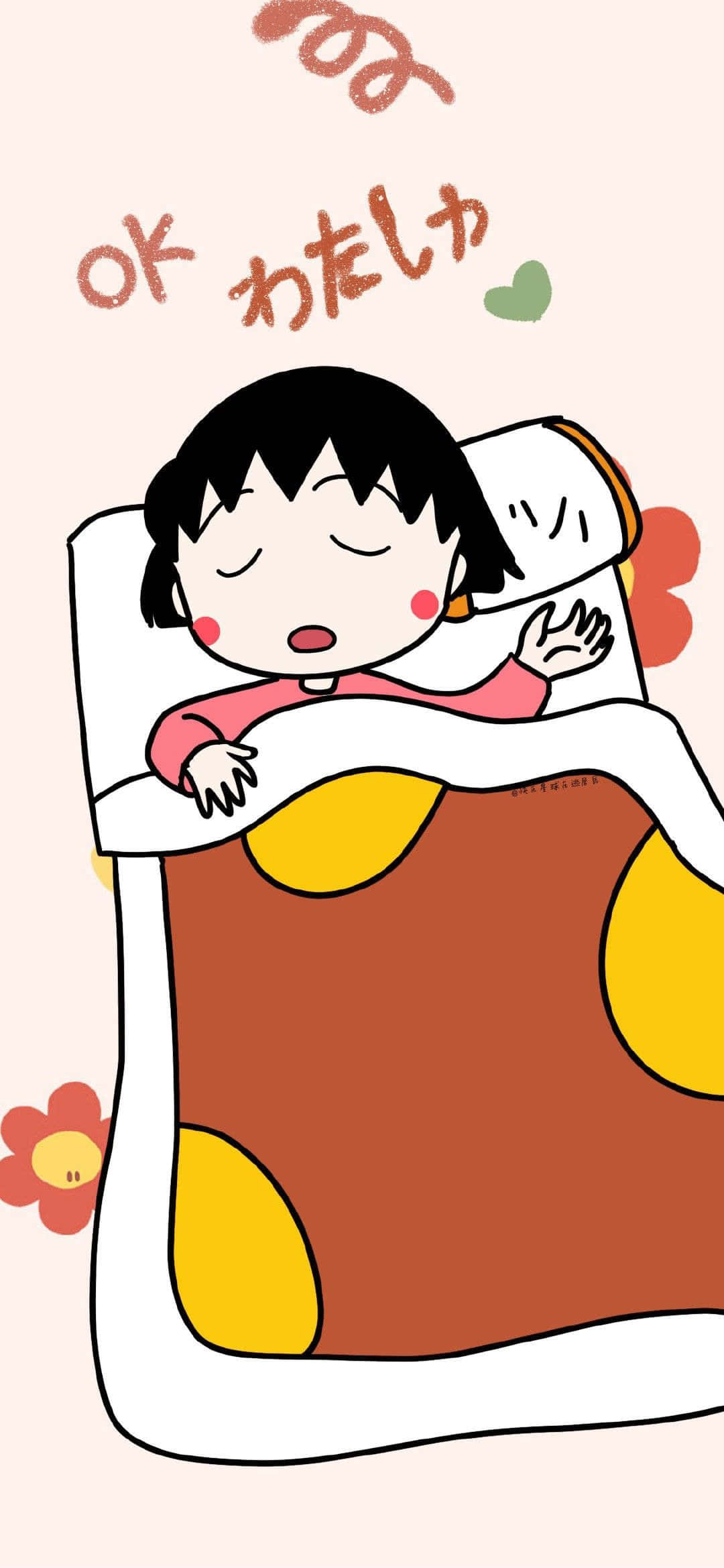小丸子背景 壁纸