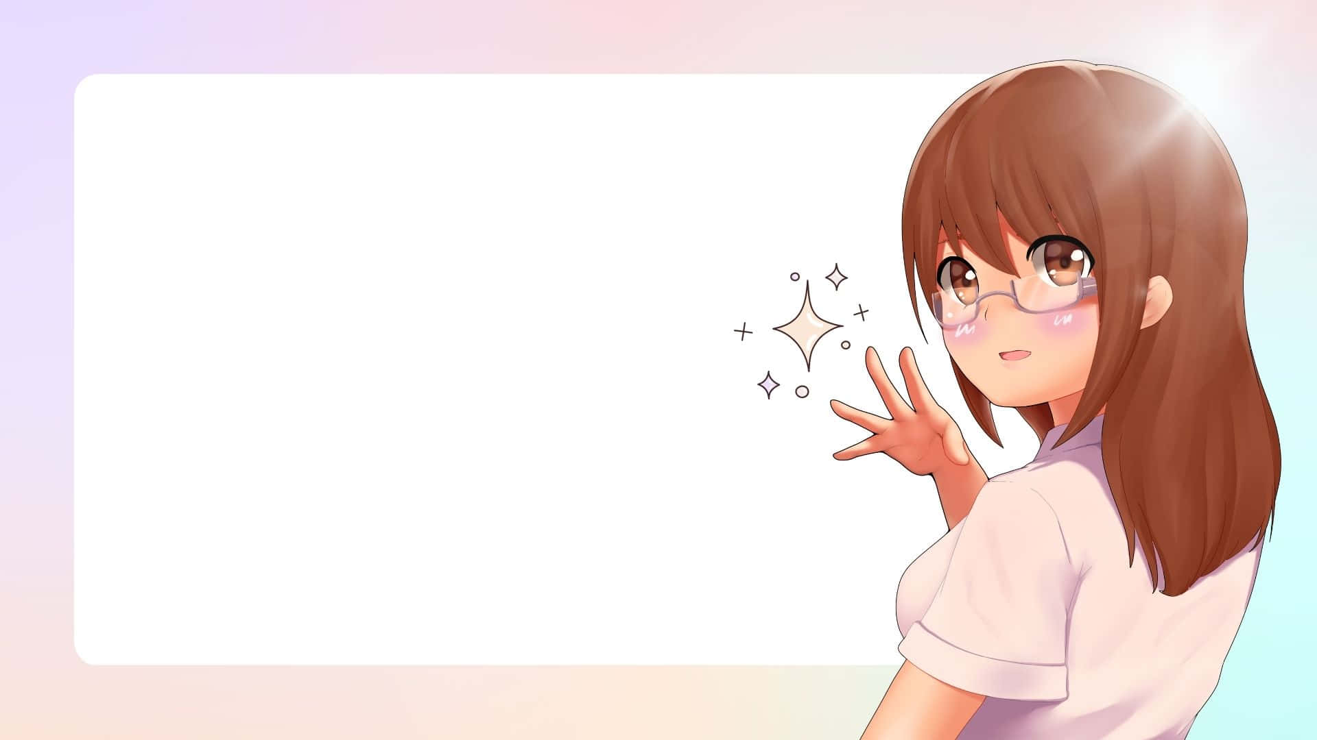 小女孩探索户外自然风光 壁纸
