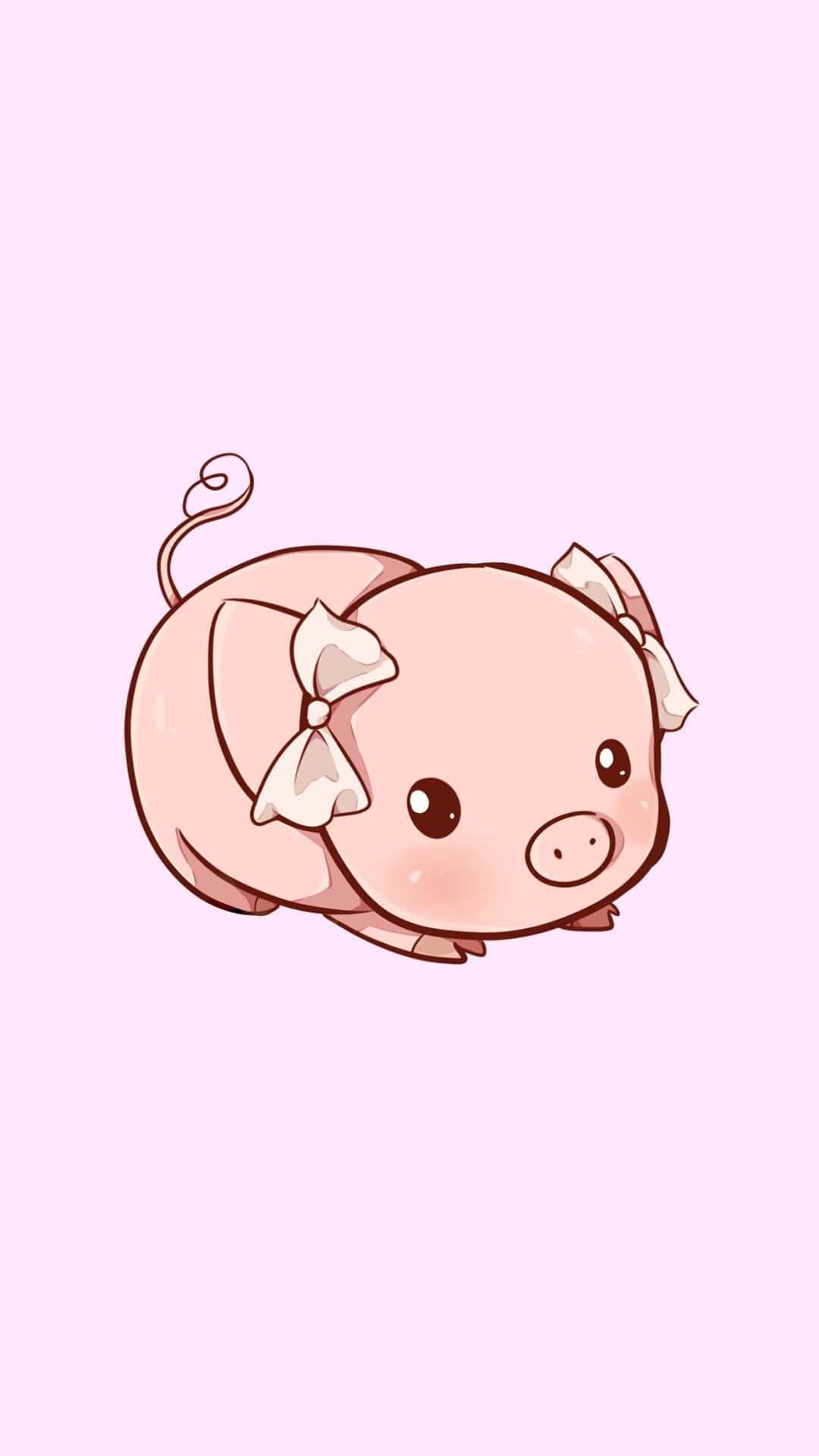小猪可爱至极 壁纸