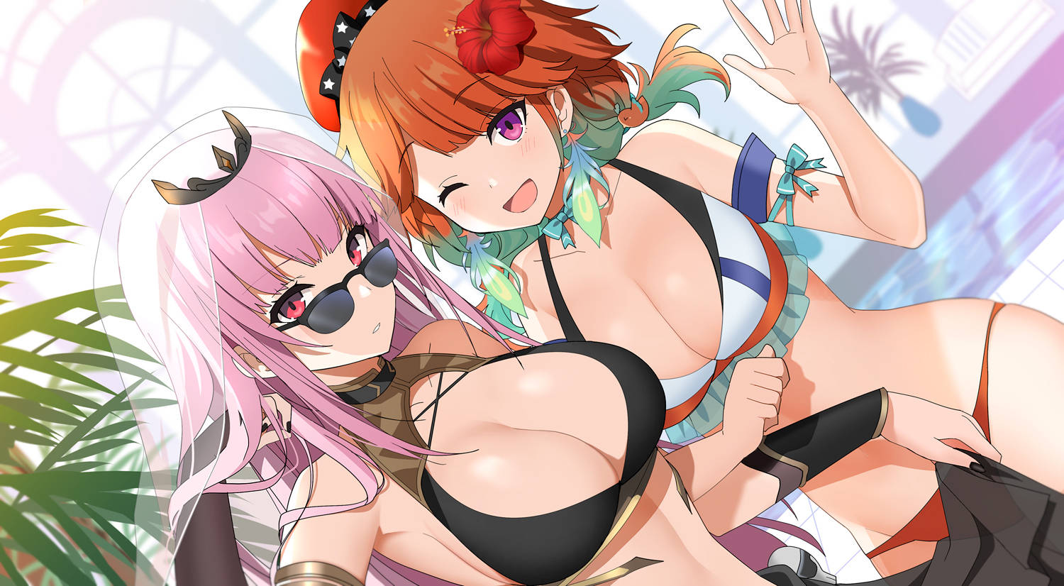 少女胸部神话泳装 壁纸