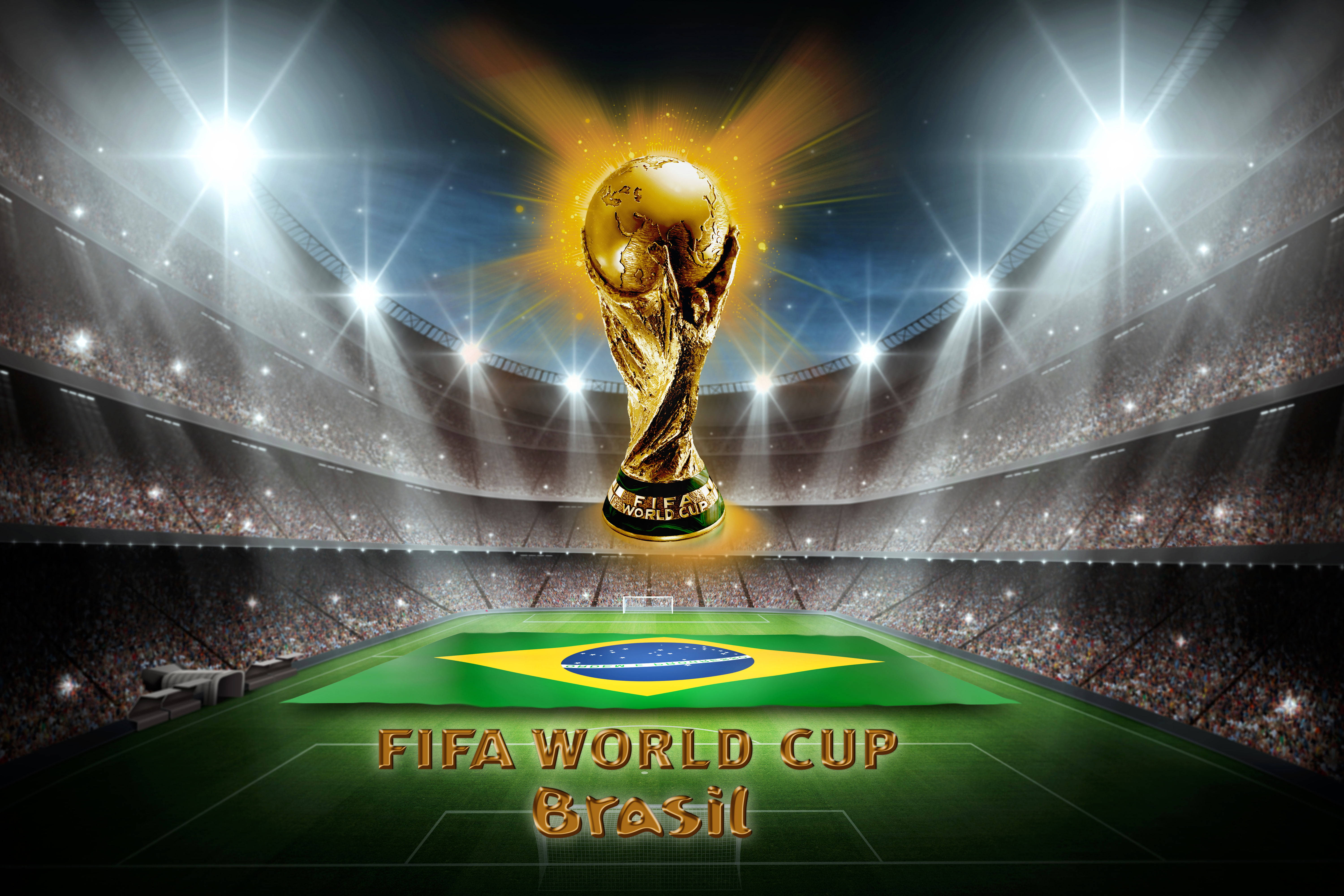 巴西国家足球队FIFA世界杯奖杯 壁纸