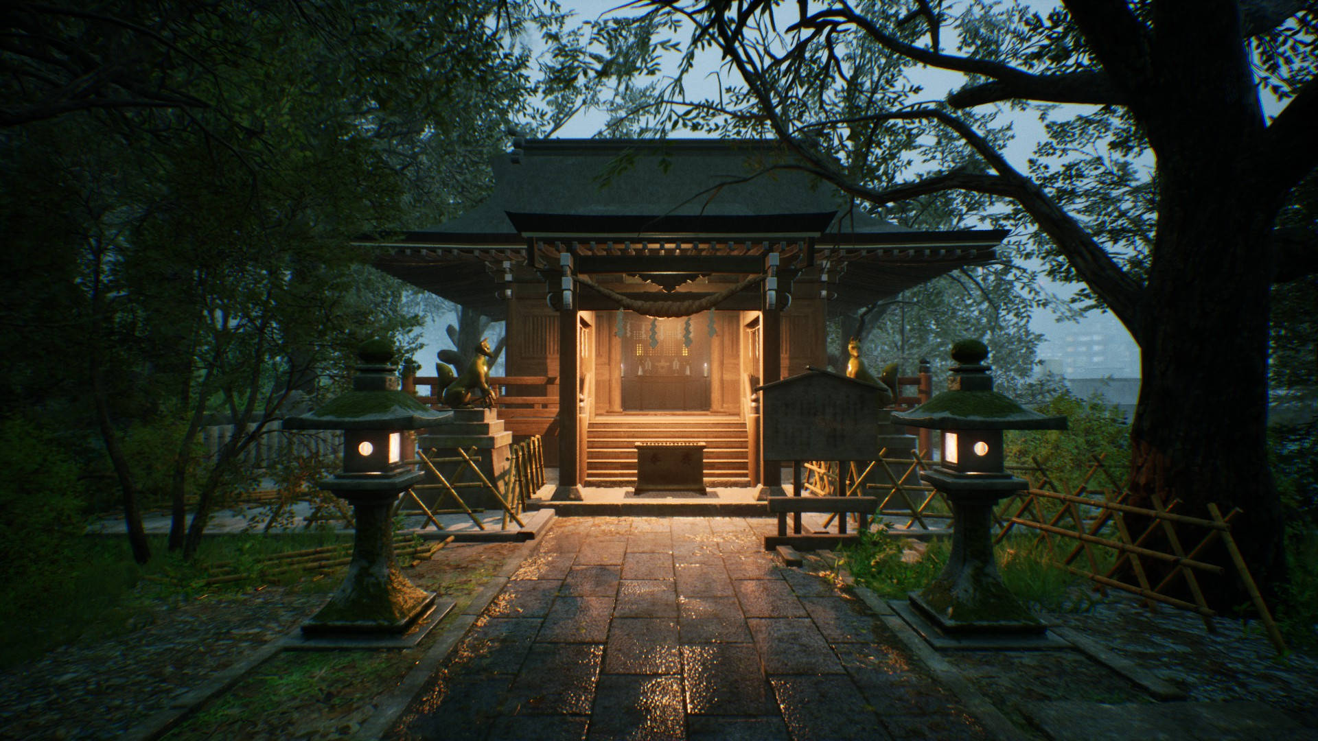 幽灵线东京灯火神社 壁纸