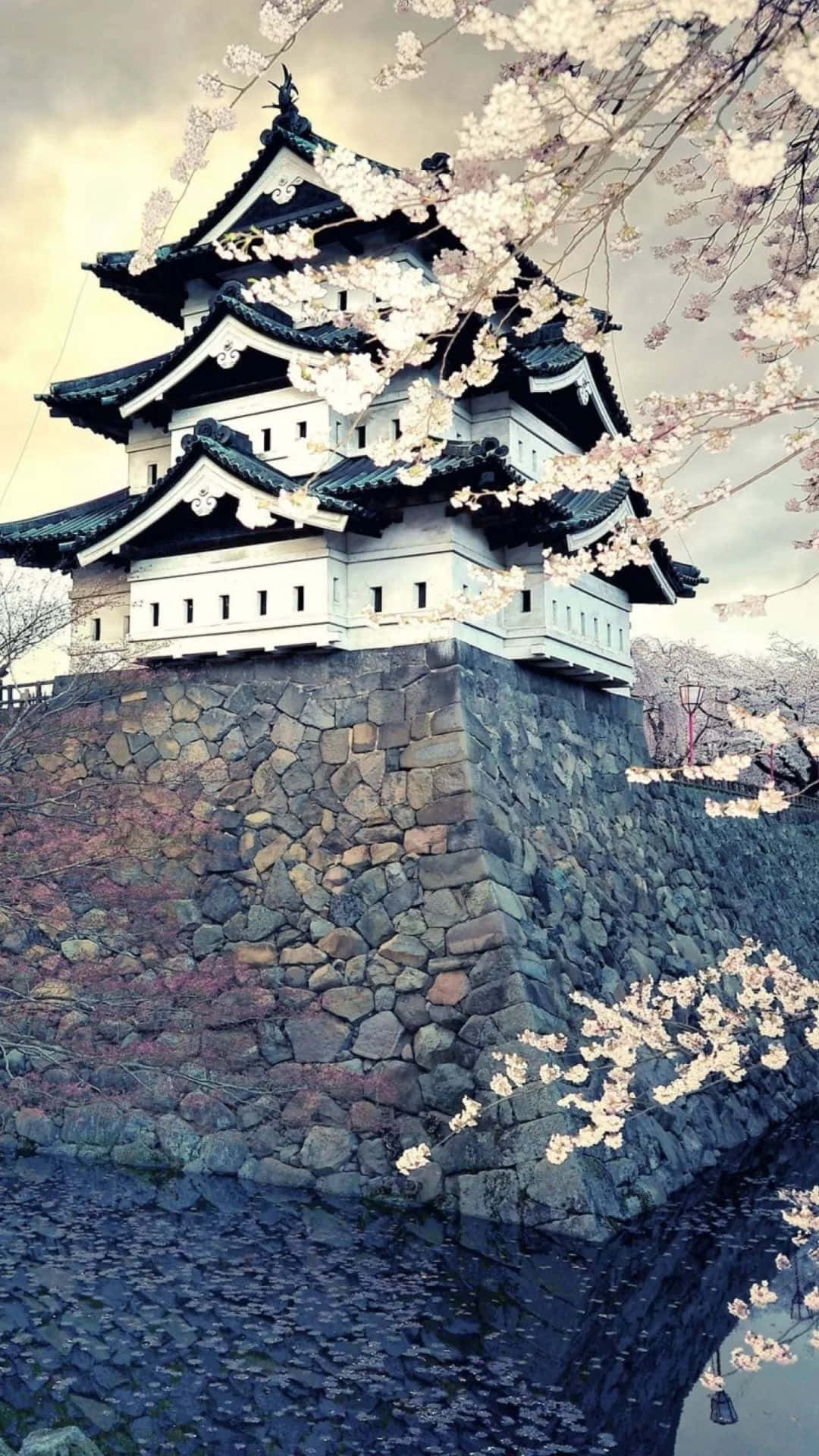 弘前城日式iPhone壁纸 壁纸