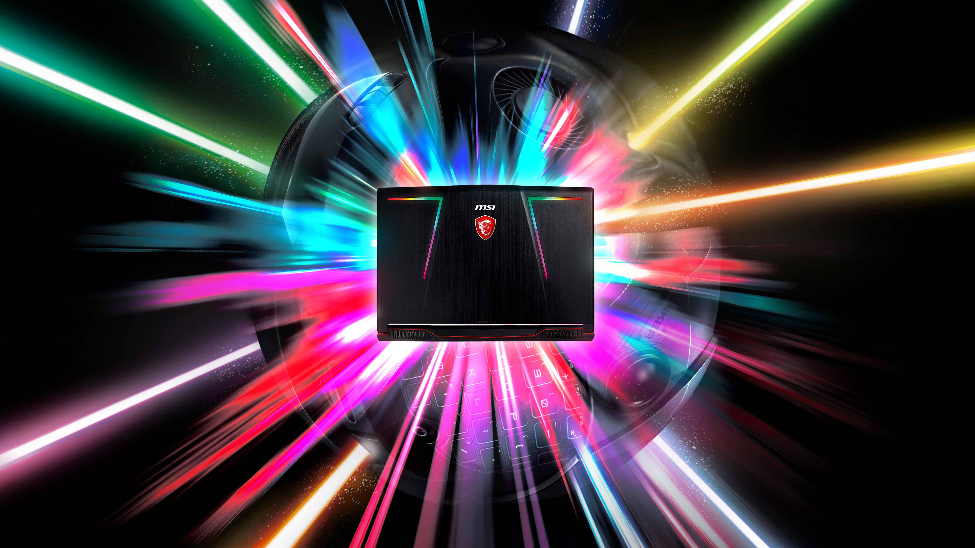 微星笔记本RGB 4K 壁纸
