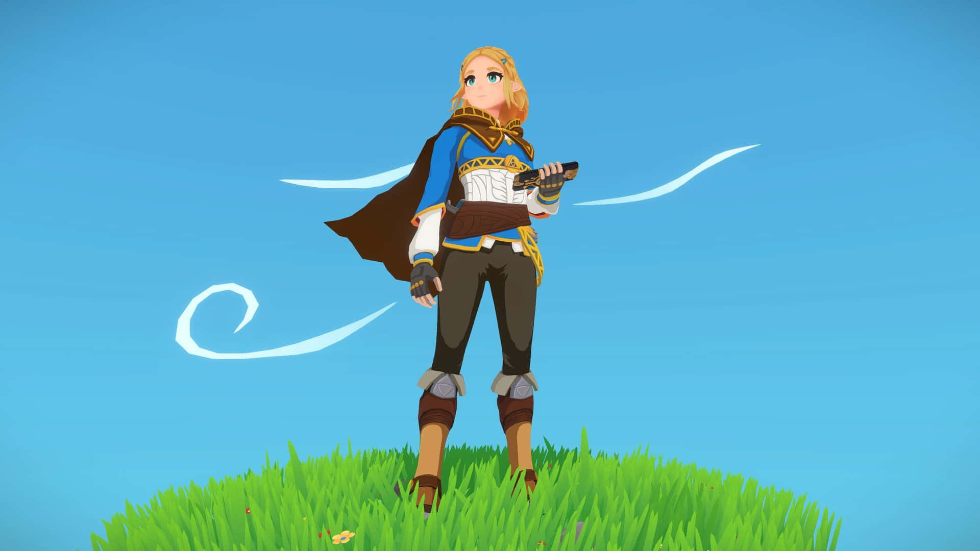 忘却世间，一起探索 Zelda 令人惊叹的新天地！ 壁纸