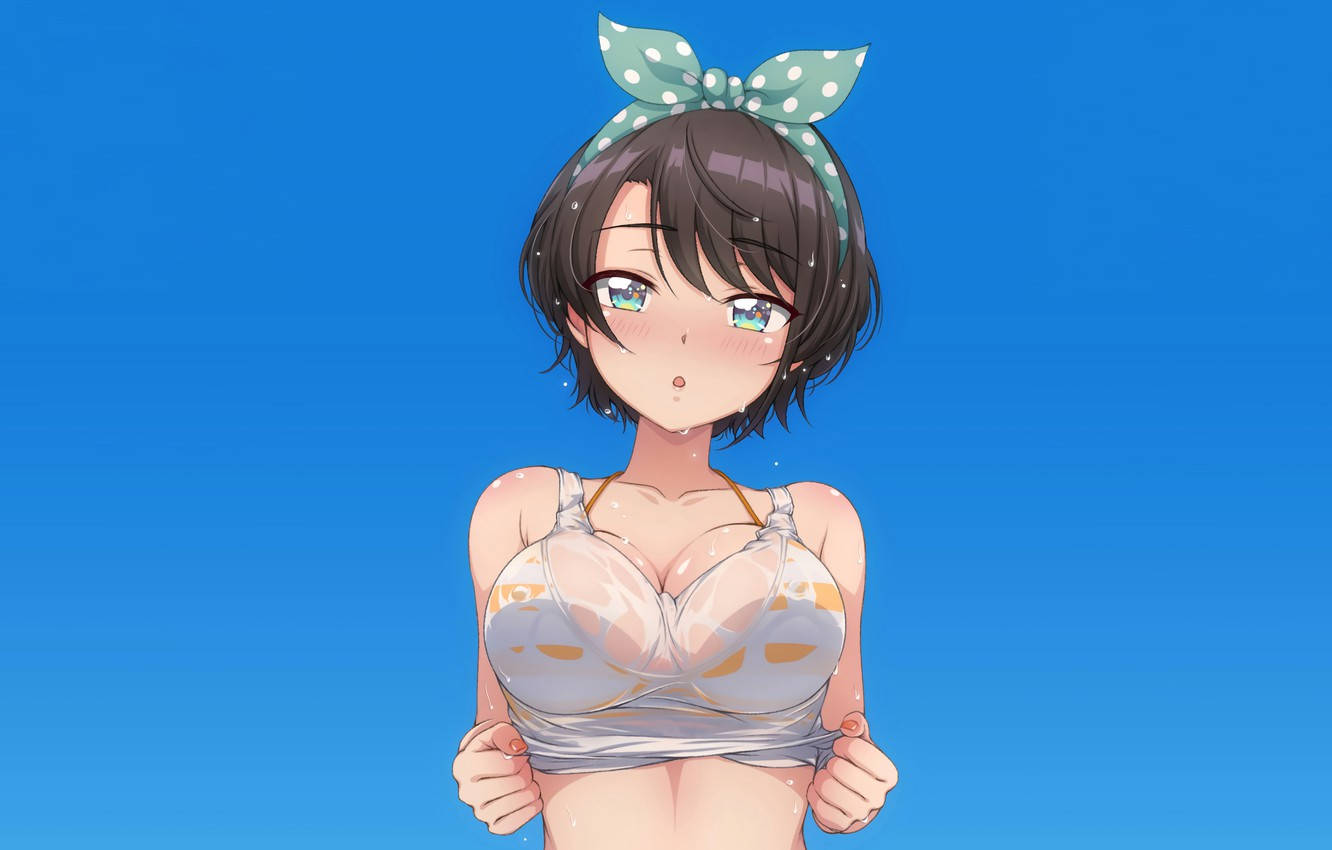 性感动漫少女肖像 壁纸
