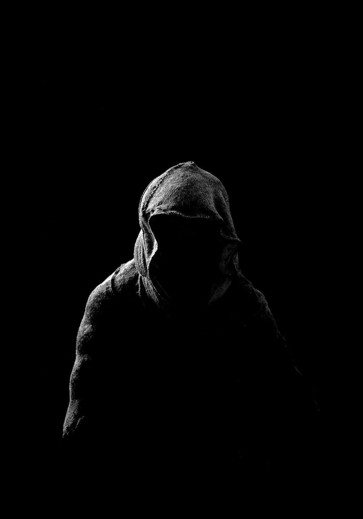 恐怖男子暗黑头像 壁纸