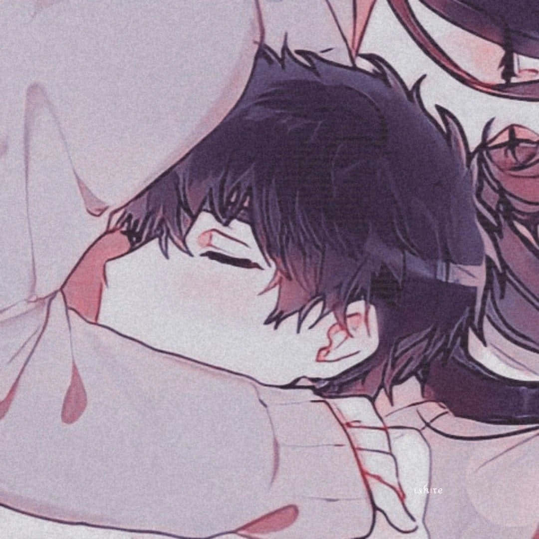 情侣头像 依偎共眠 壁纸