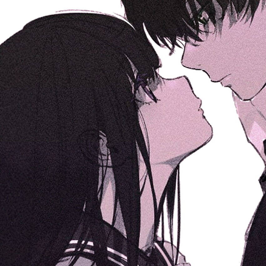 情侣甜蜜对视头像