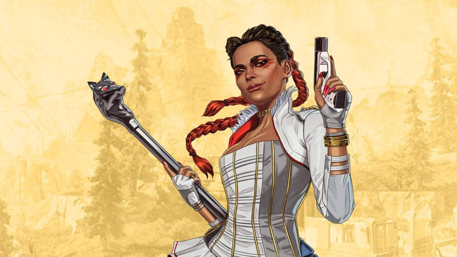 惊艳的Apex Legends Loba图形艺术作品 壁纸