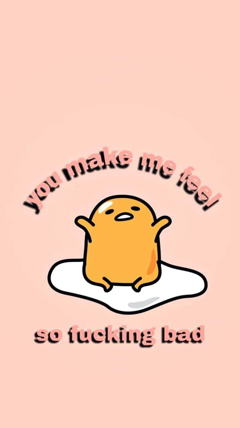懒洋洋的一天，从Gudetama Phone开始 壁纸