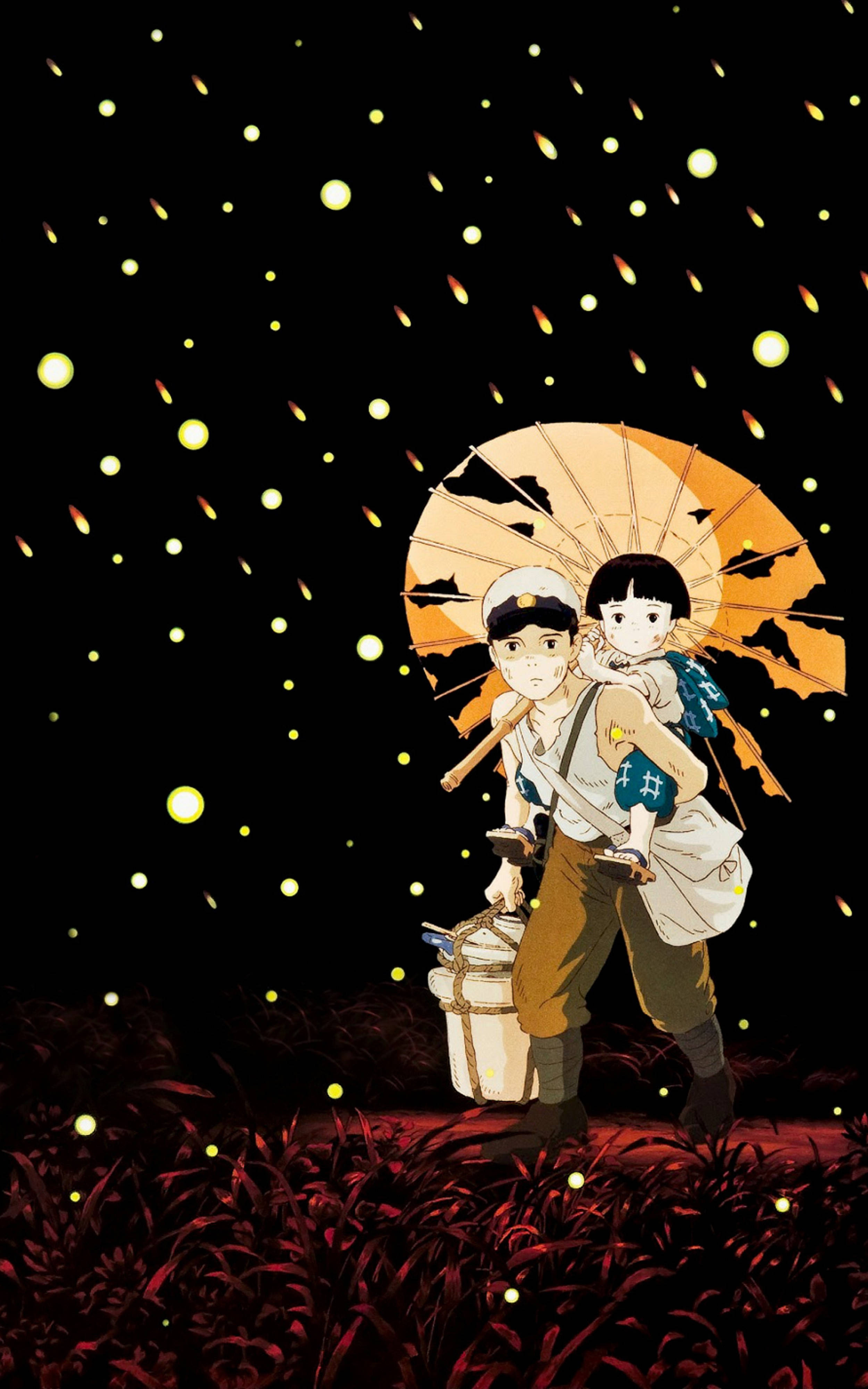 手机版《萤火虫之墓》 壁纸