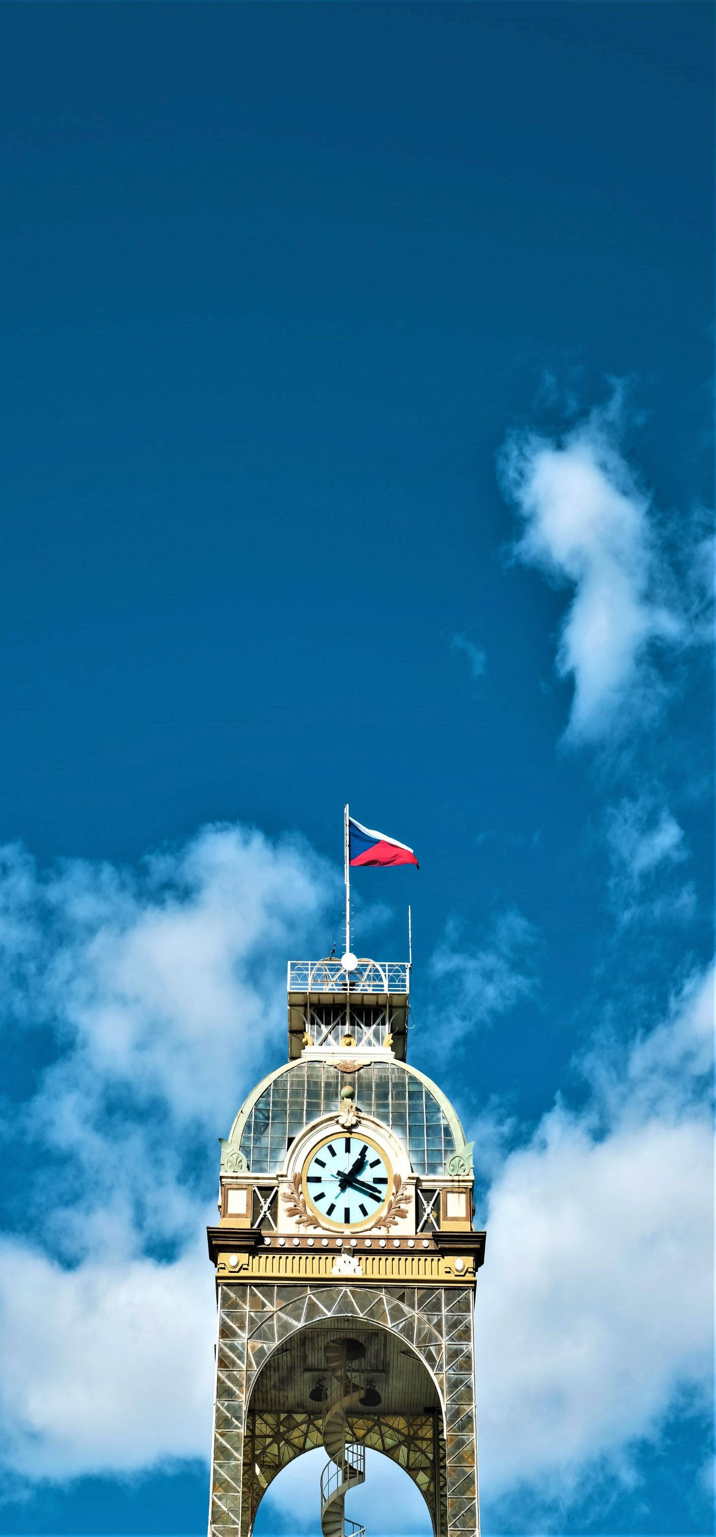 捷克共和国小钟楼 壁纸